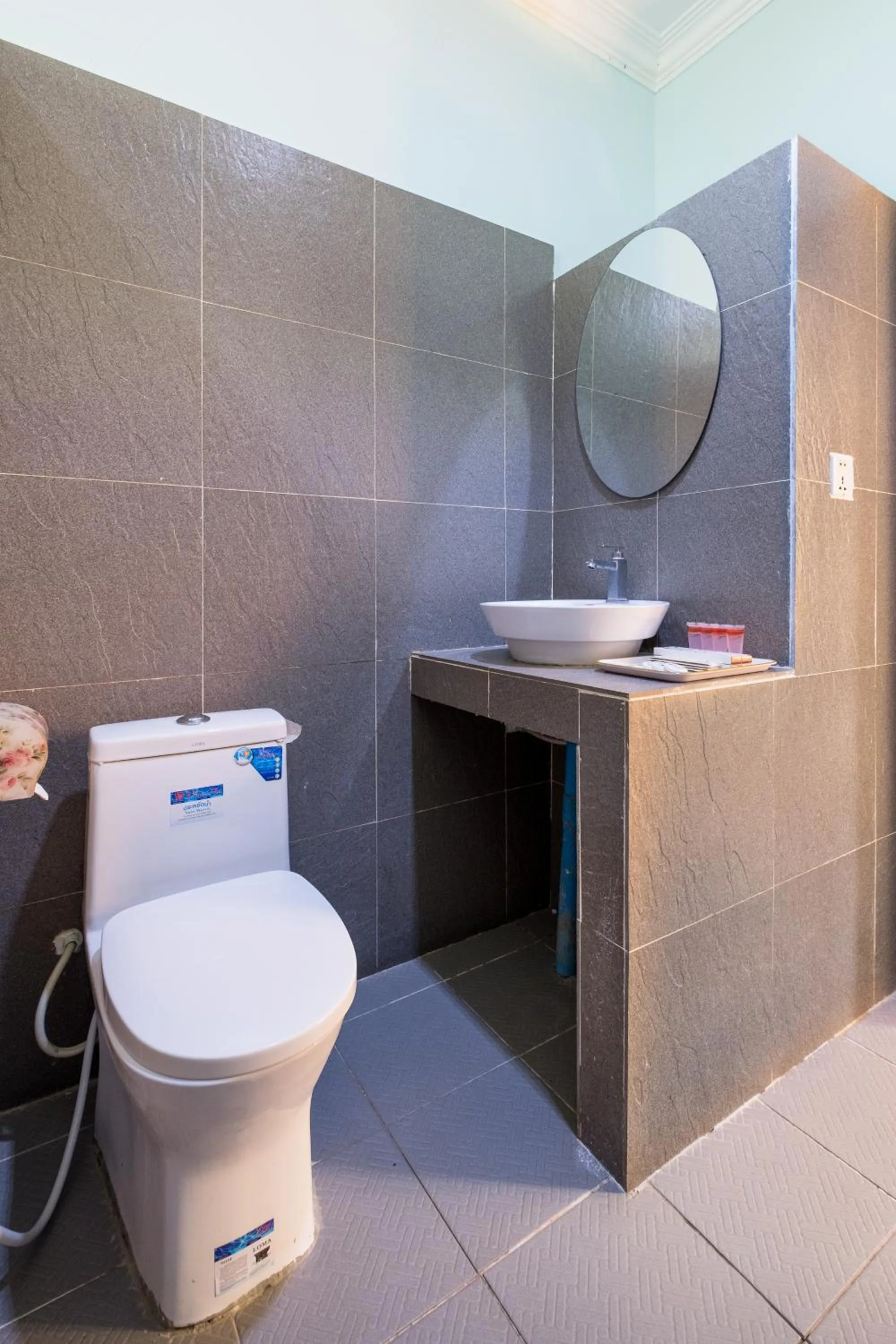 Shower in Kep Bungalows