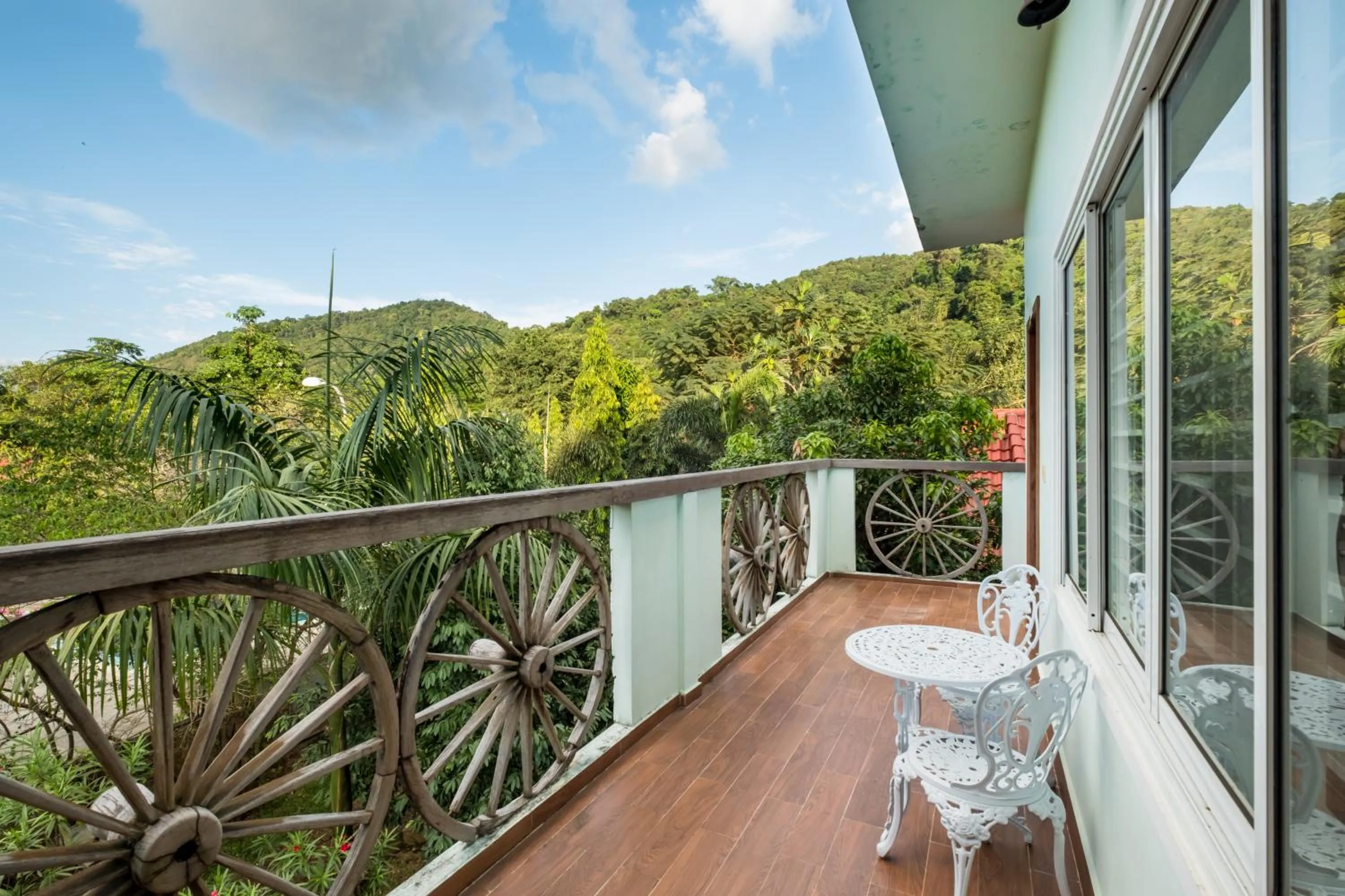 Patio in Kep Bungalows