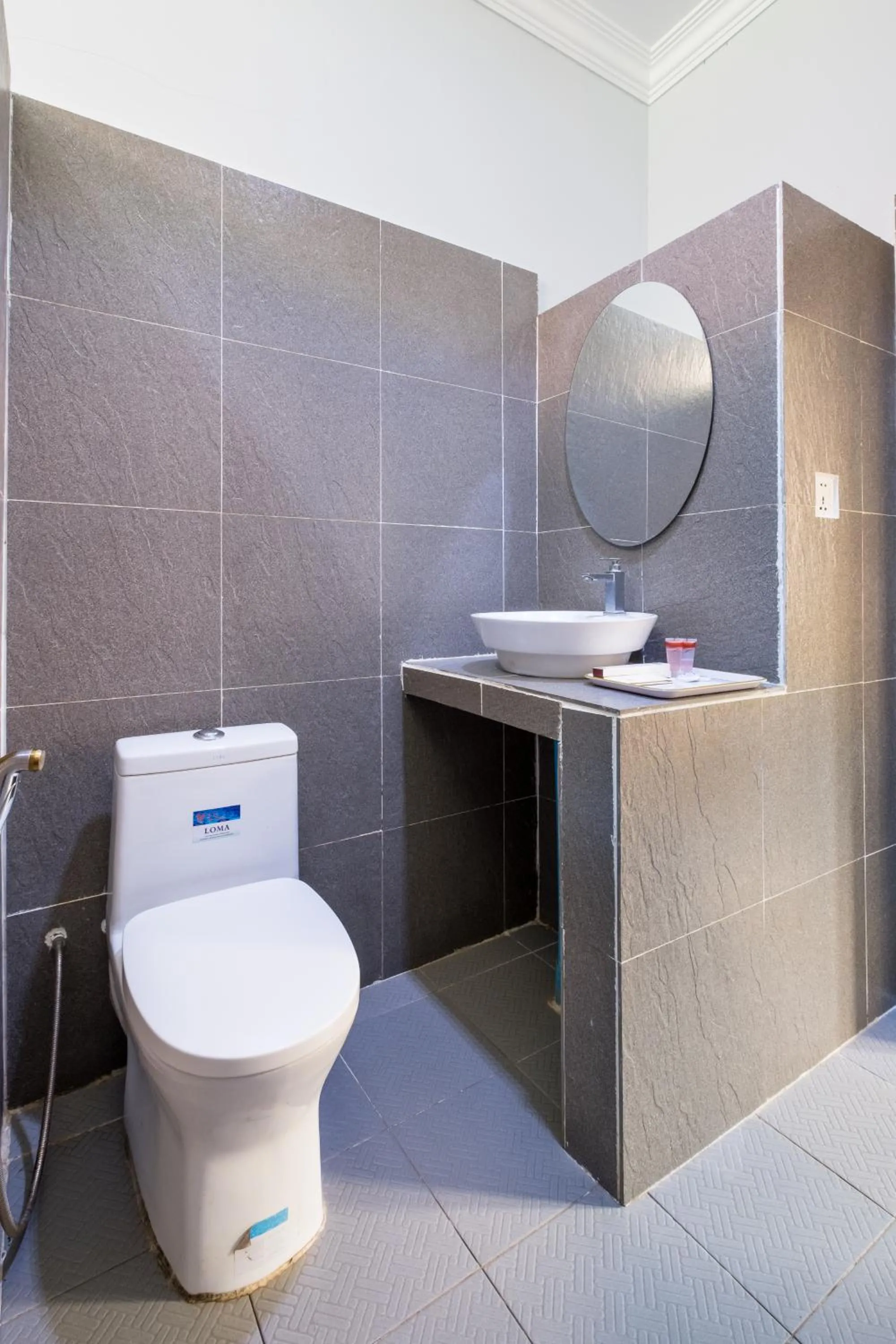 Toilet in Kep Bungalows