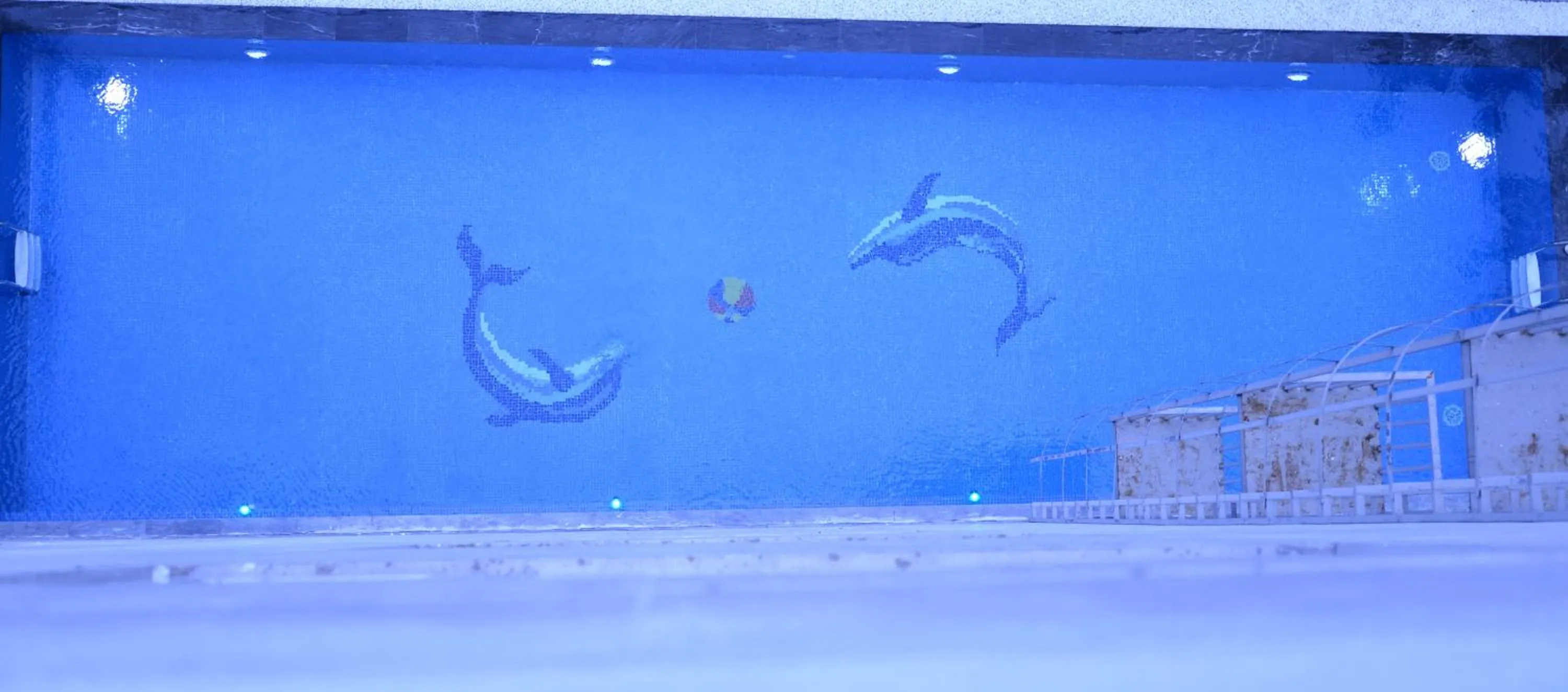 Swimming pool in Night Sky Hotel