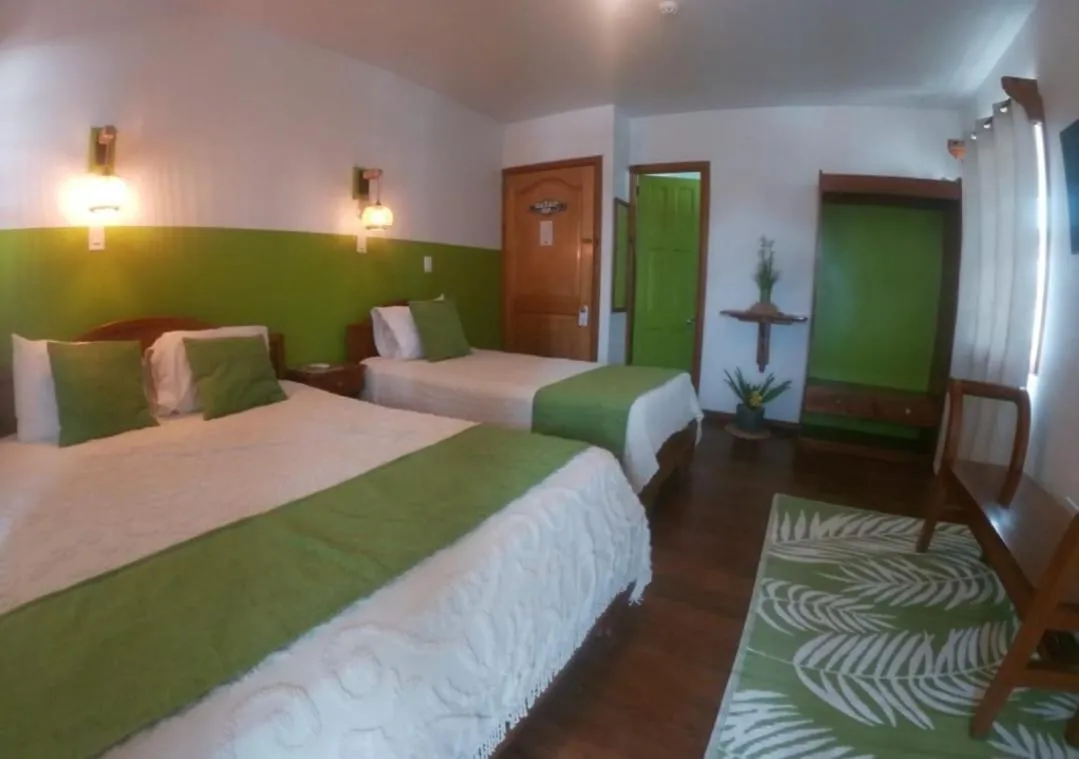 Bed in Hotel Paraiso Caribeño