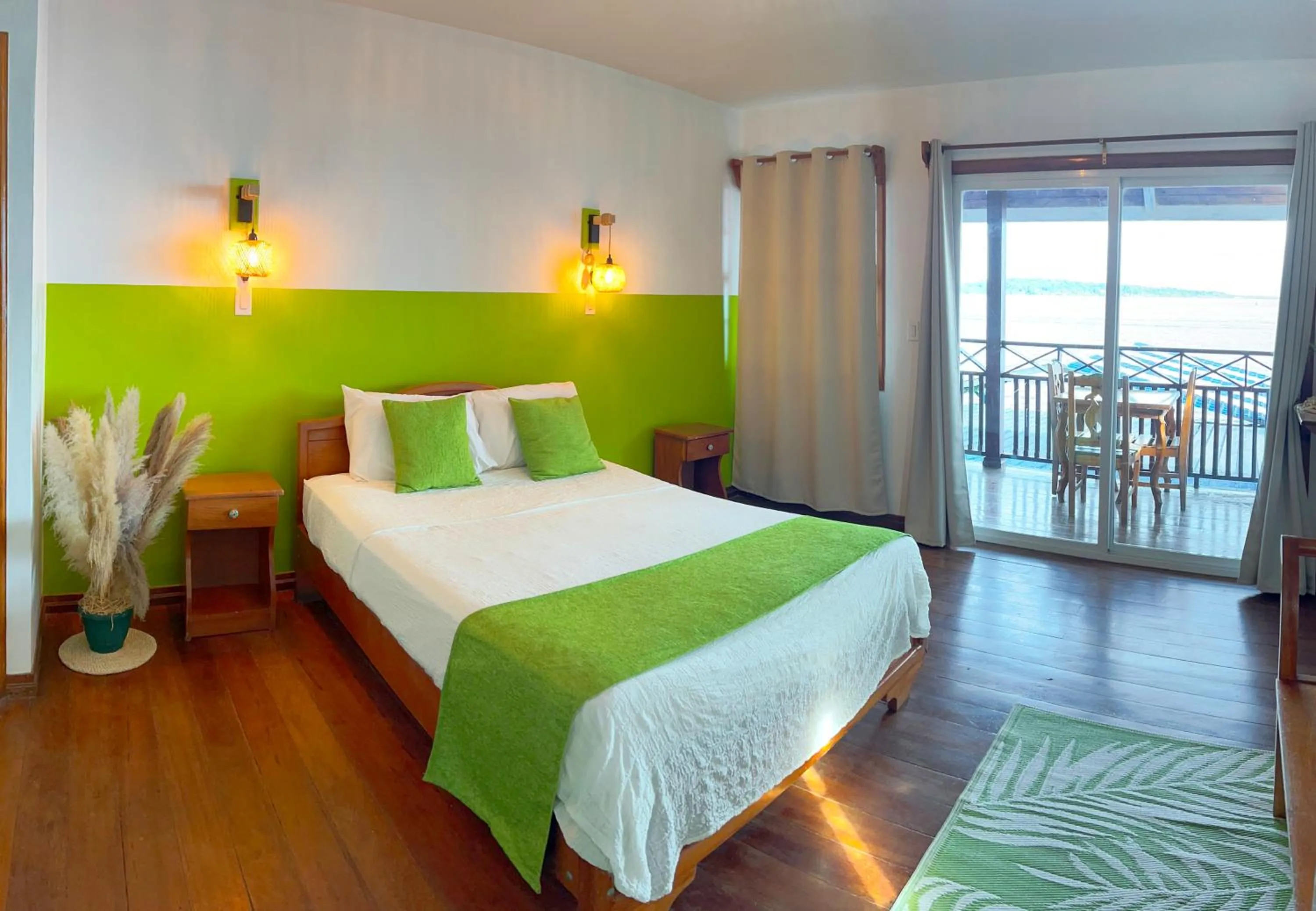 Bed in Hotel Paraiso Caribeño