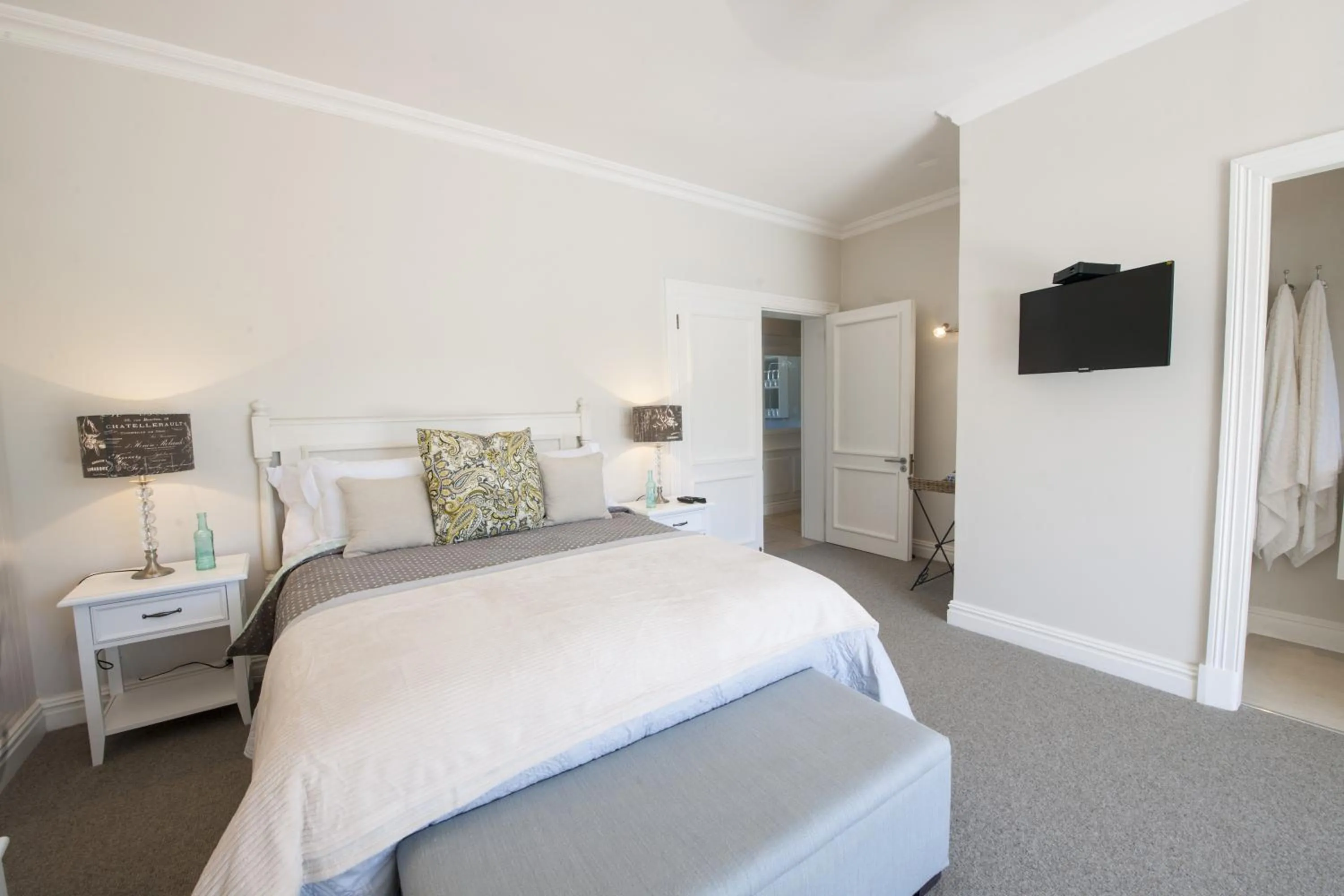 Bed in Bollard Bay House