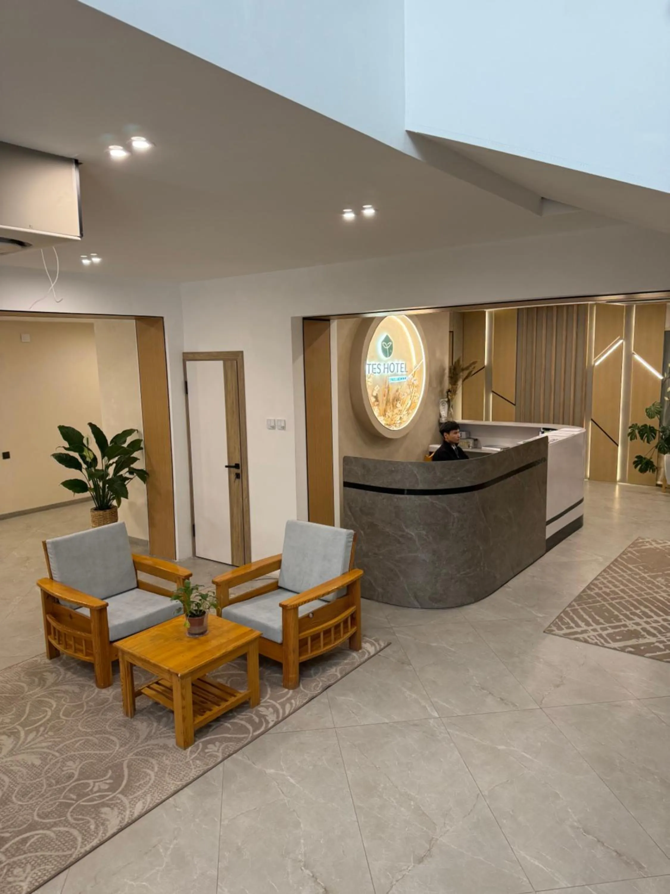 Lobby or reception in TES Hotel