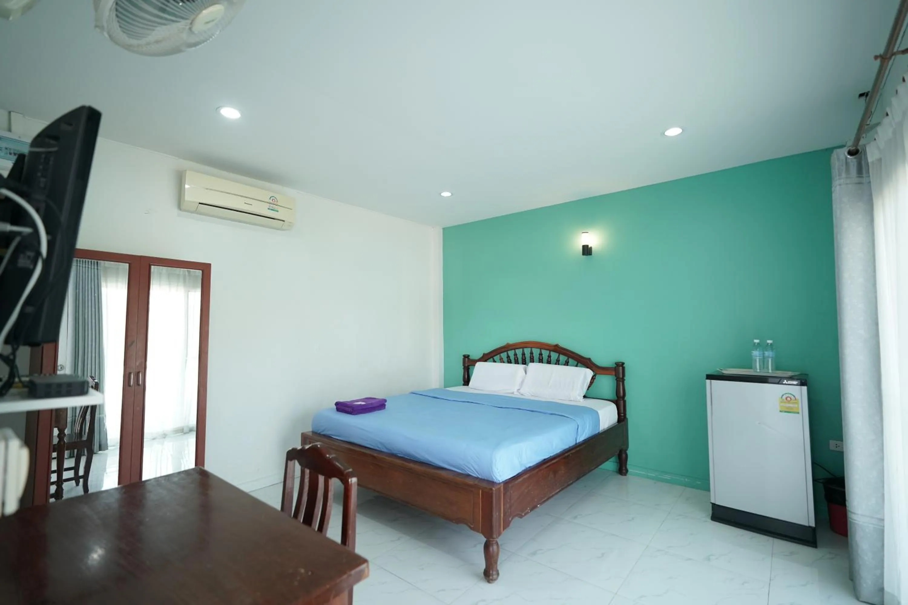 Bed in Baan Sabuy Jung