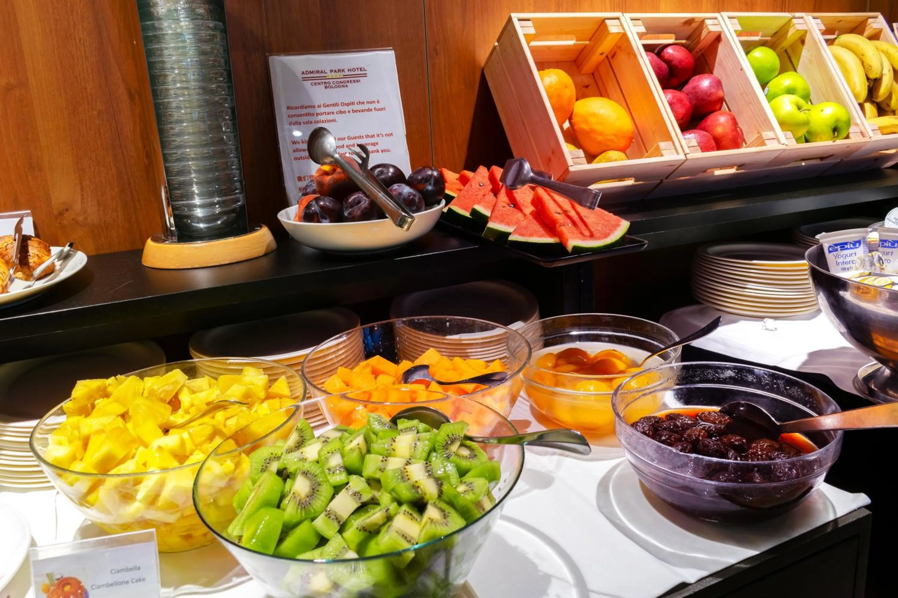 Breakfast in Admiral Park Hotel by Falco D'Oro Hotels