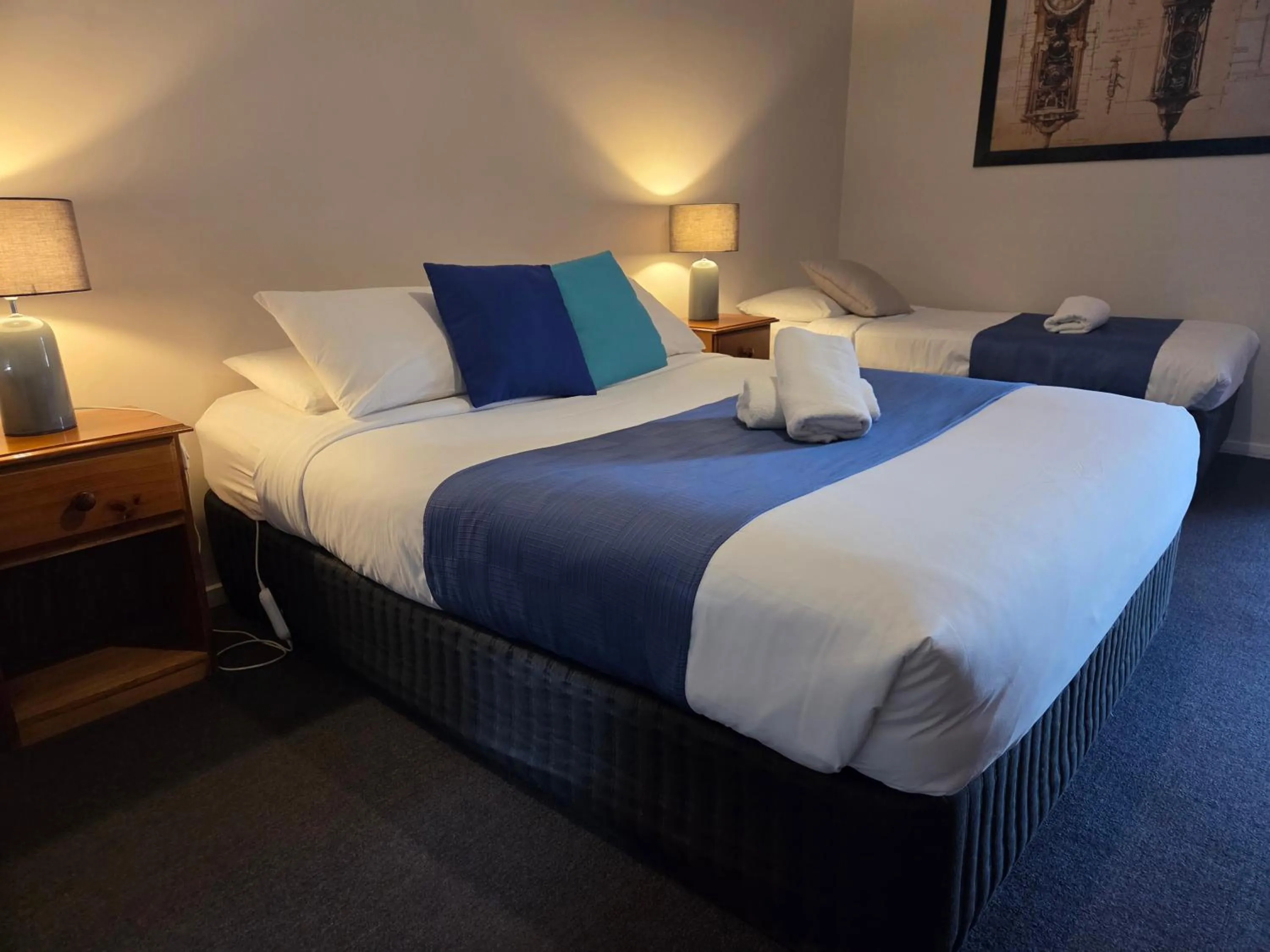 Bed in Mansfield Travellers Lodge