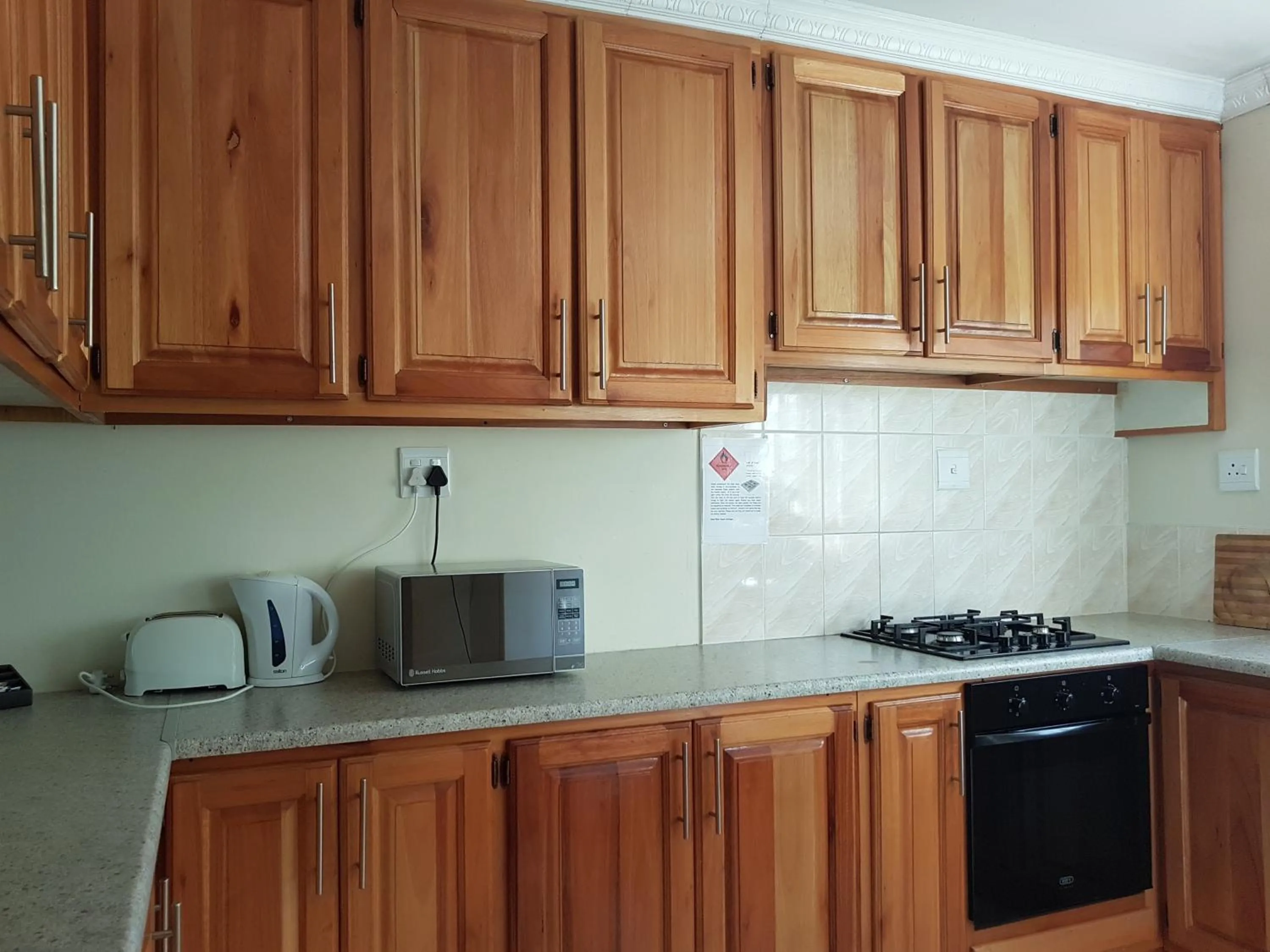 Kitchen or kitchenette in Sand River Cottages
