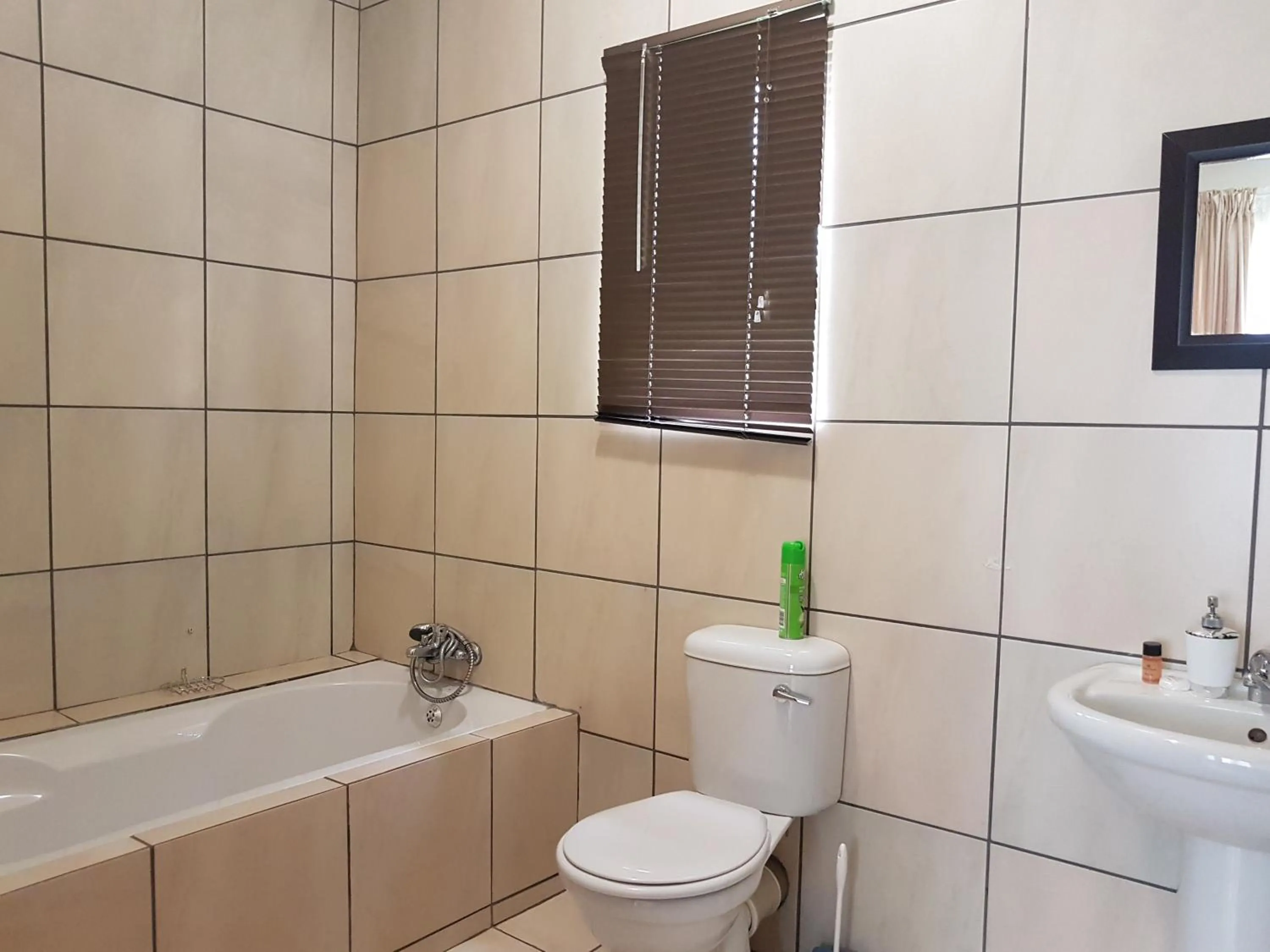 Bathroom in Sand River Cottages