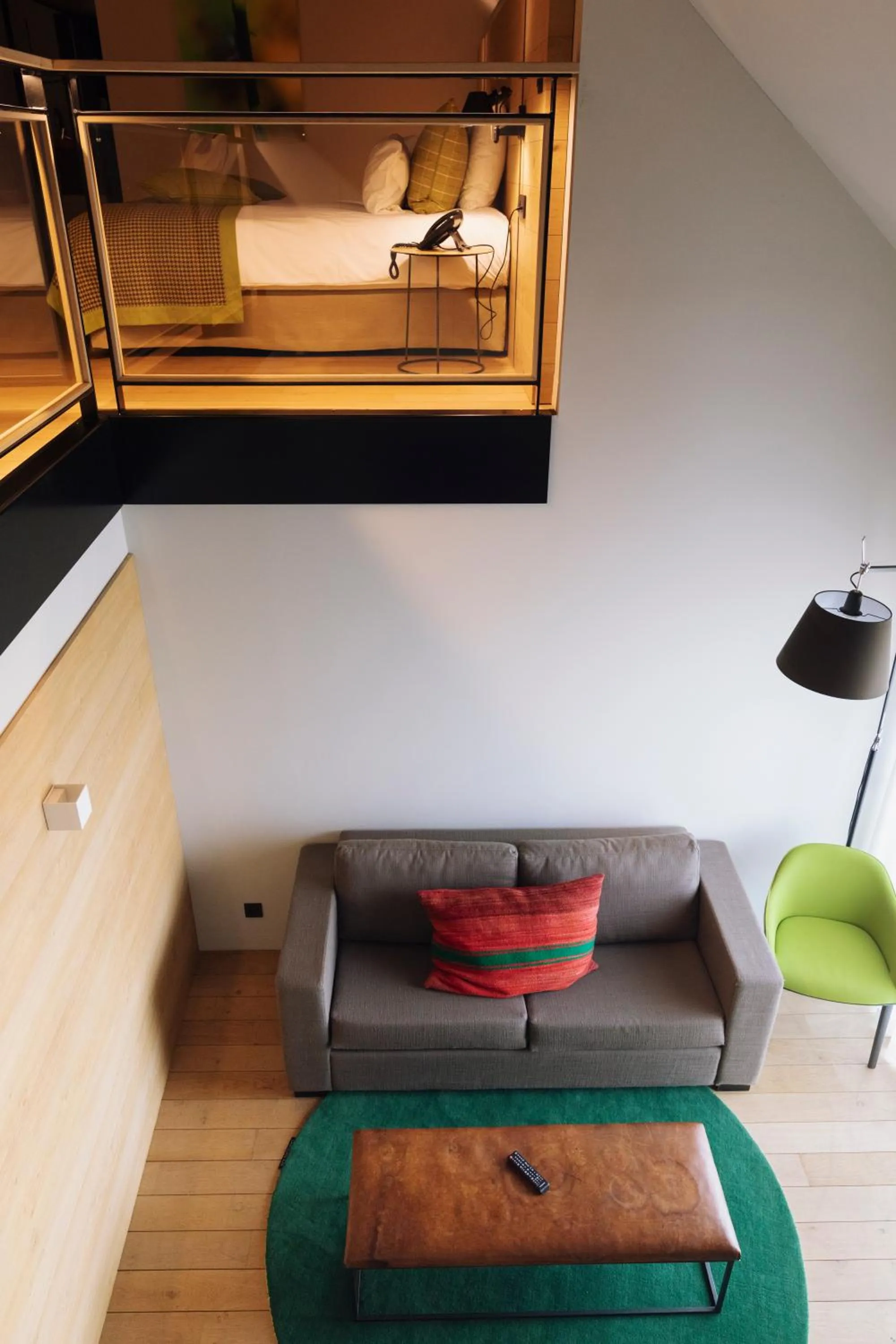 Living room, Bed in Domaine des Terres du Val