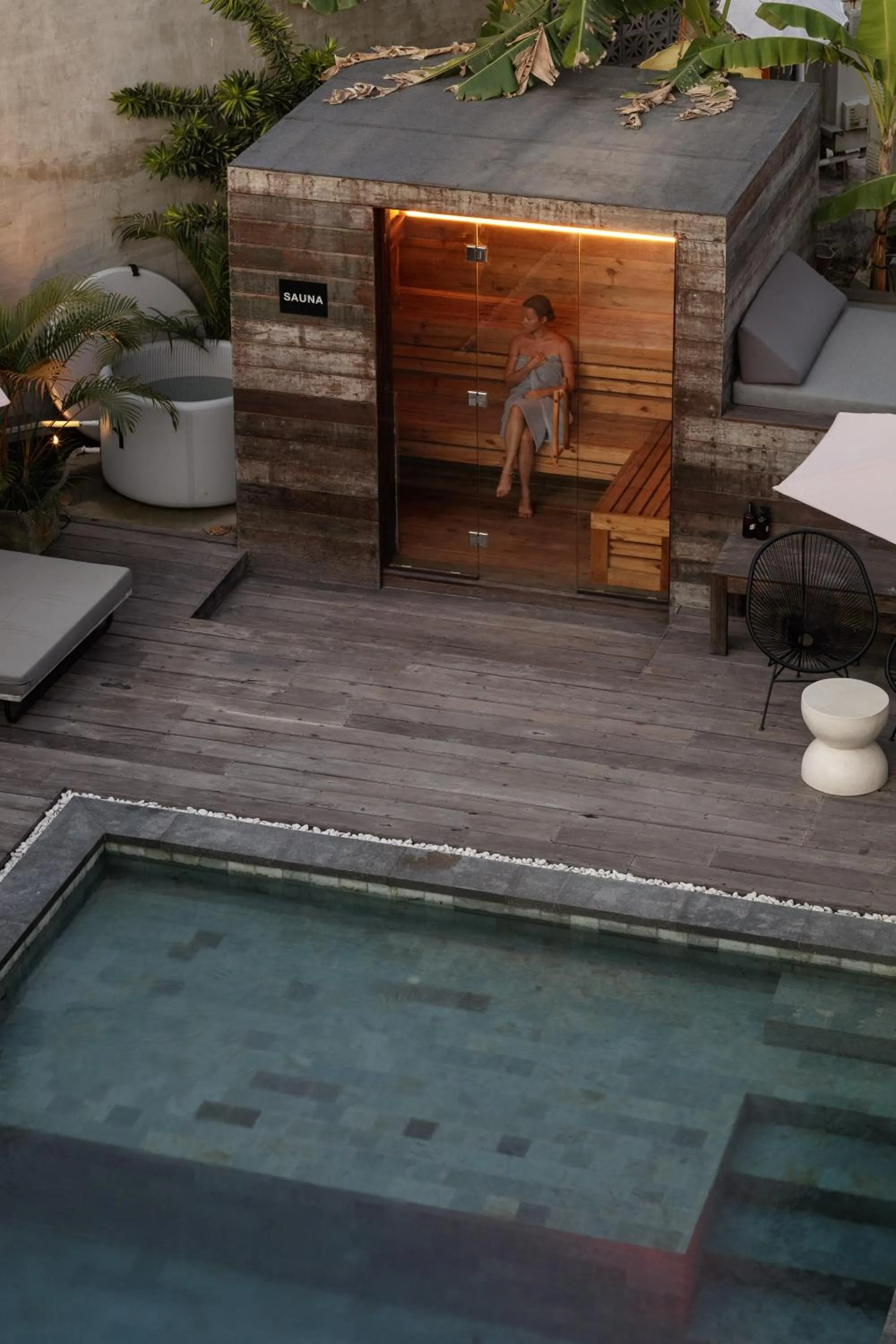 Sauna in Unit Space Village