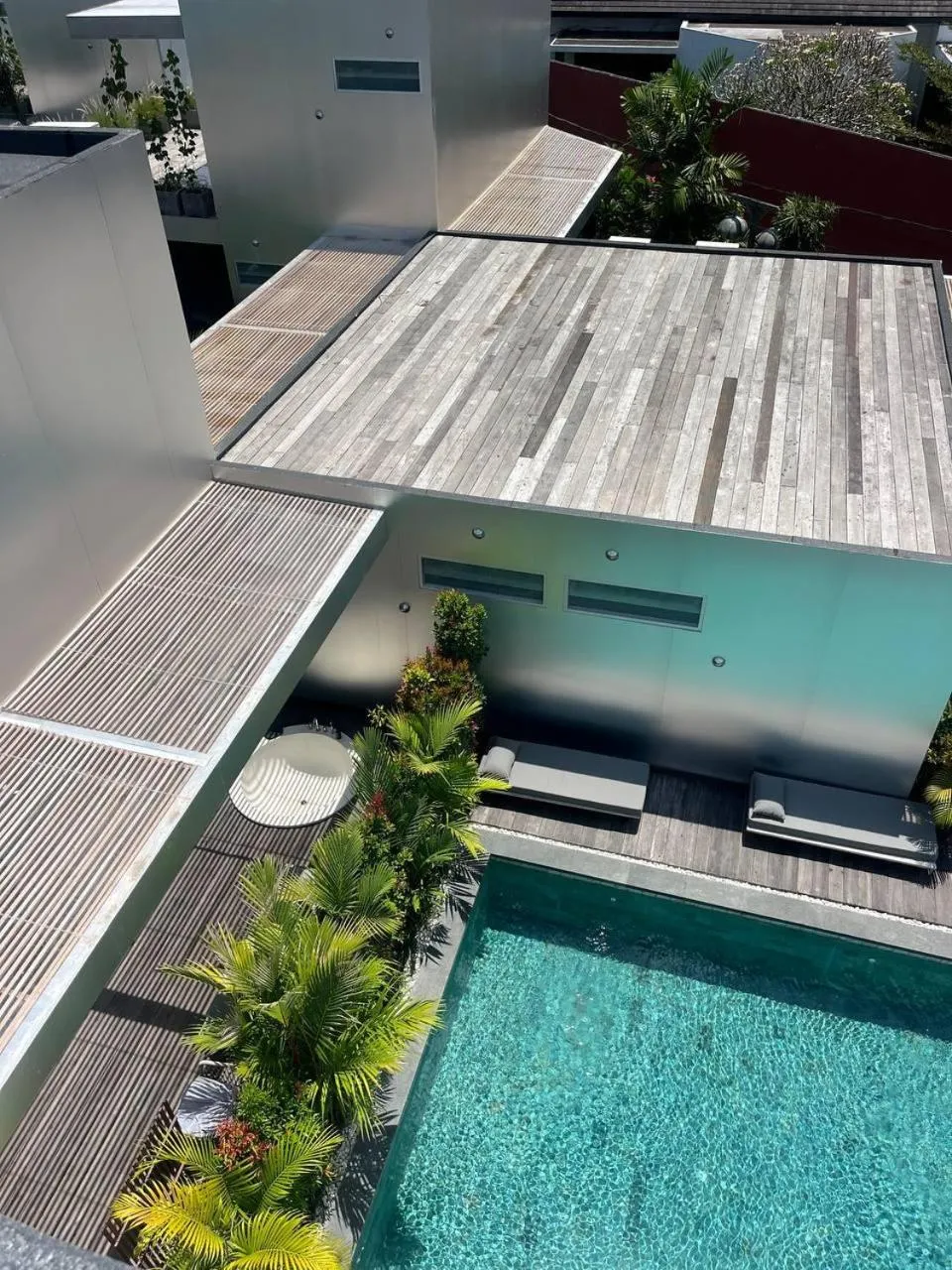 Swimming pool in Unit Space Village