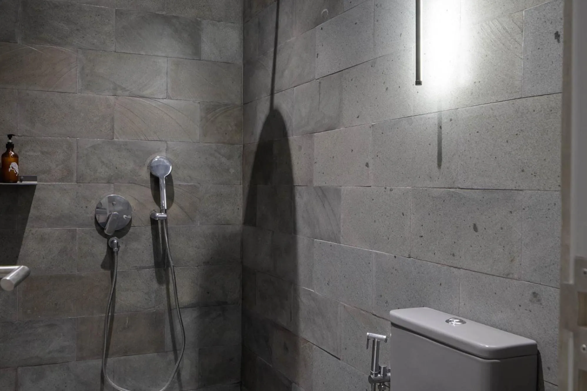 Shower in Unit Space Village