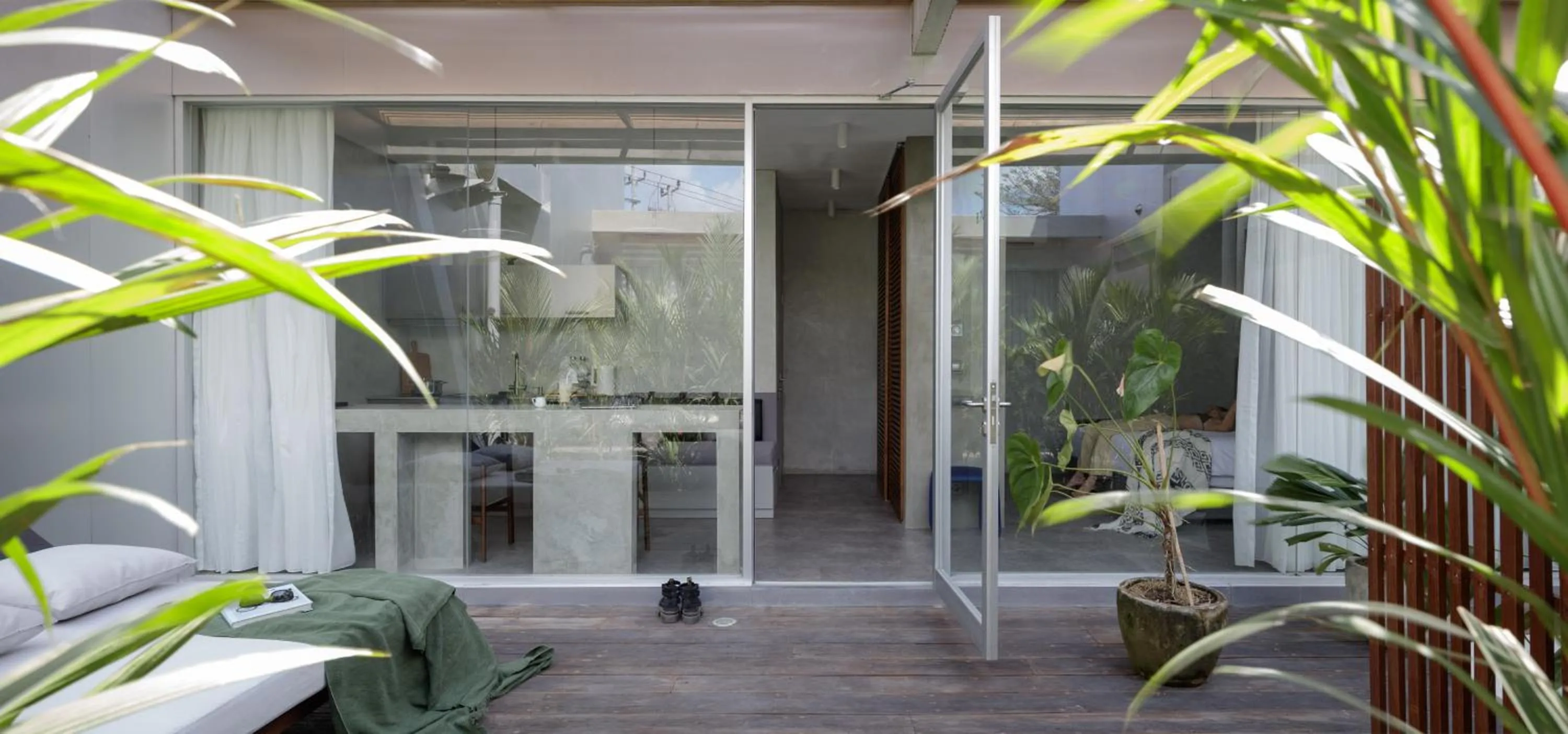 Patio in Unit Space Village