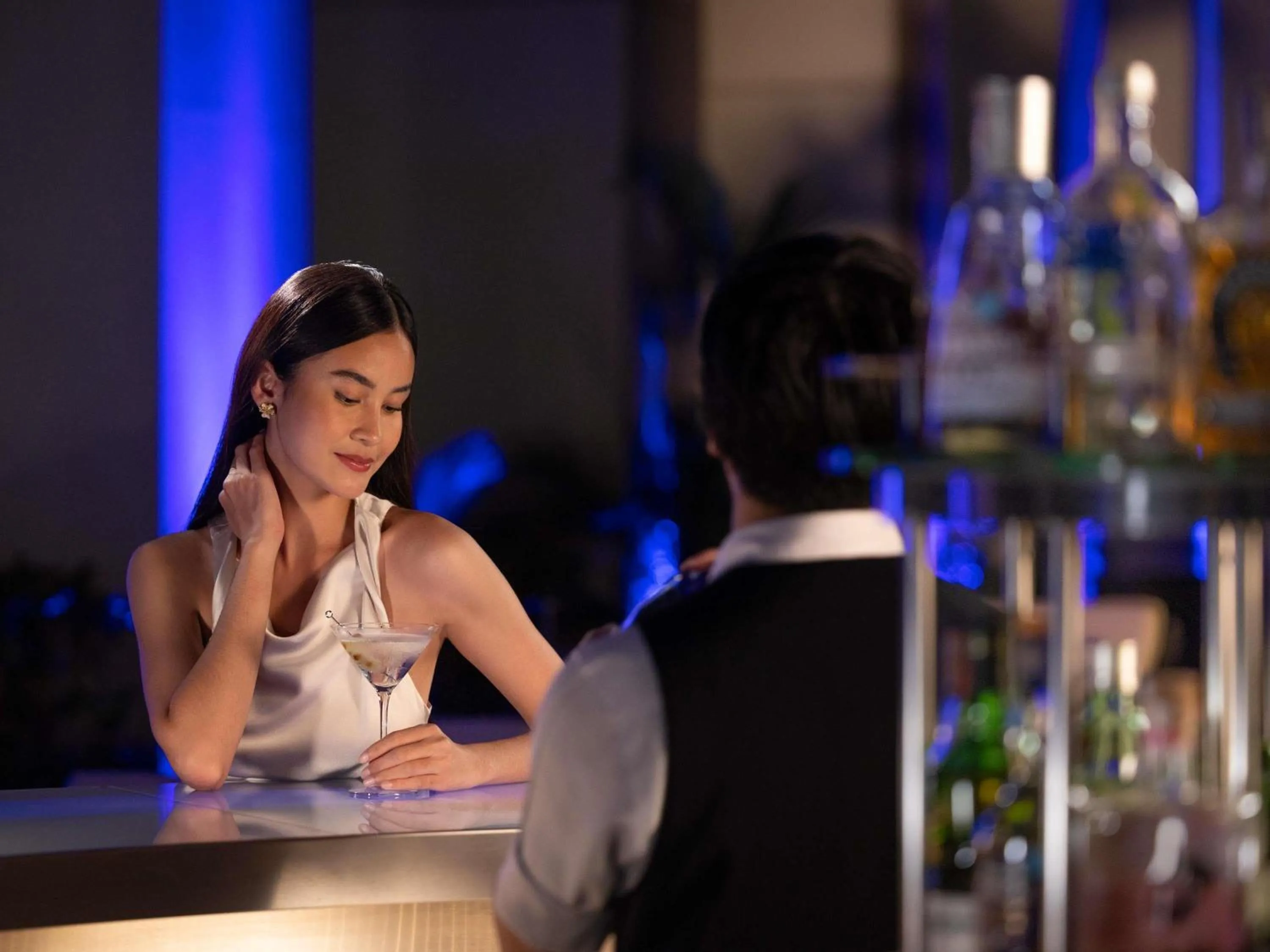 Lounge or bar in Fairmont Jakarta