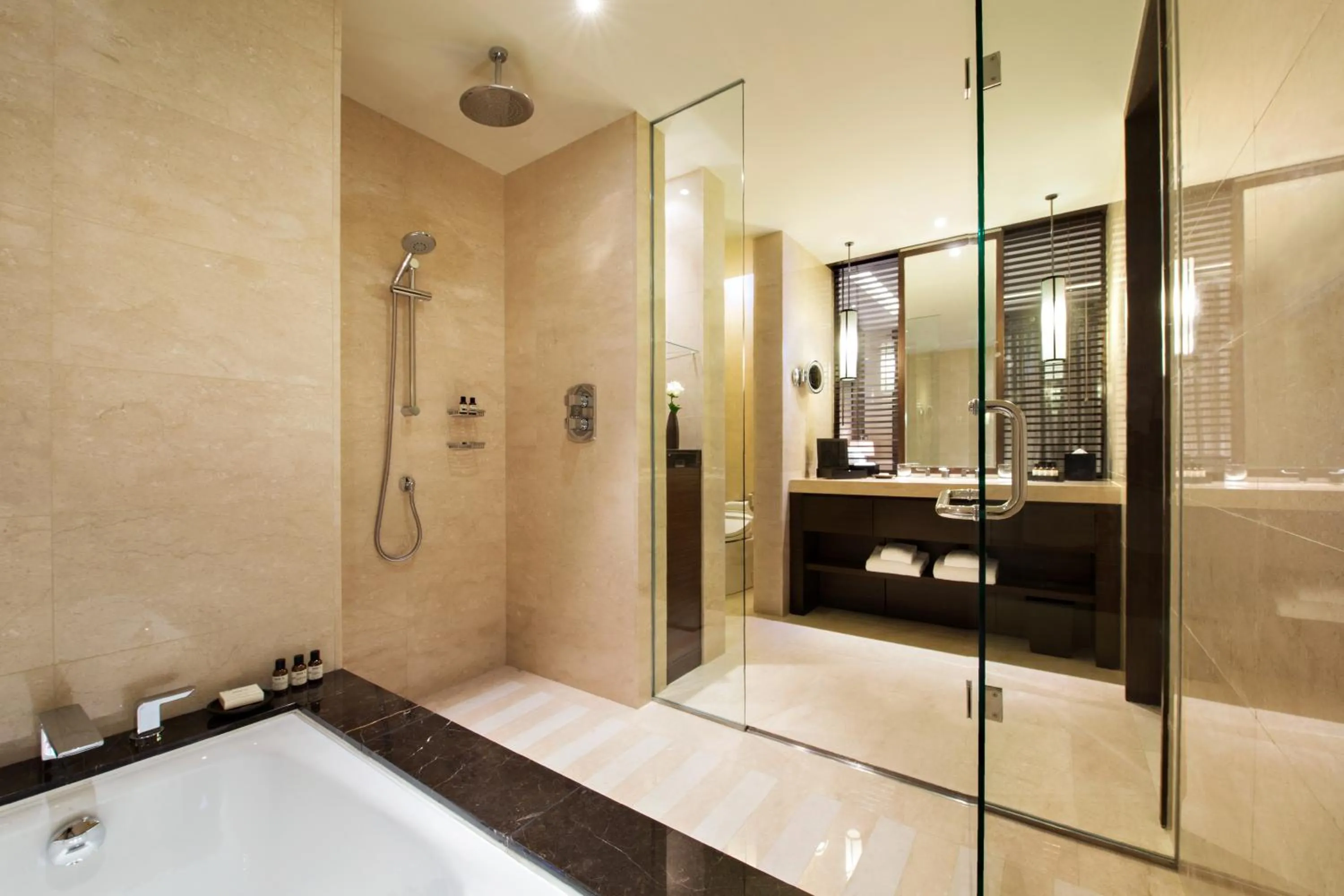 Bathroom in Fairmont Jakarta