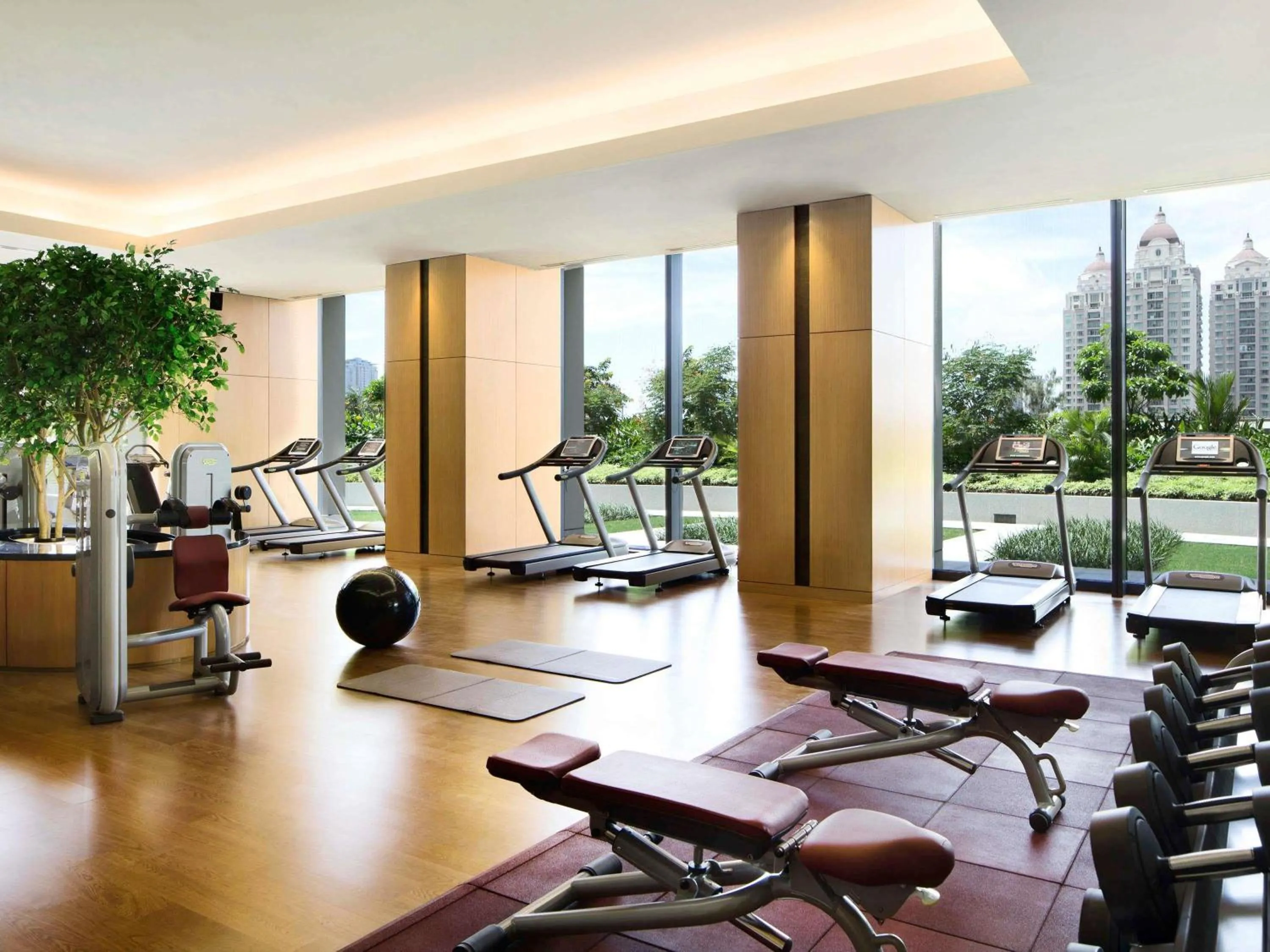Fitness centre/facilities in Fairmont Jakarta