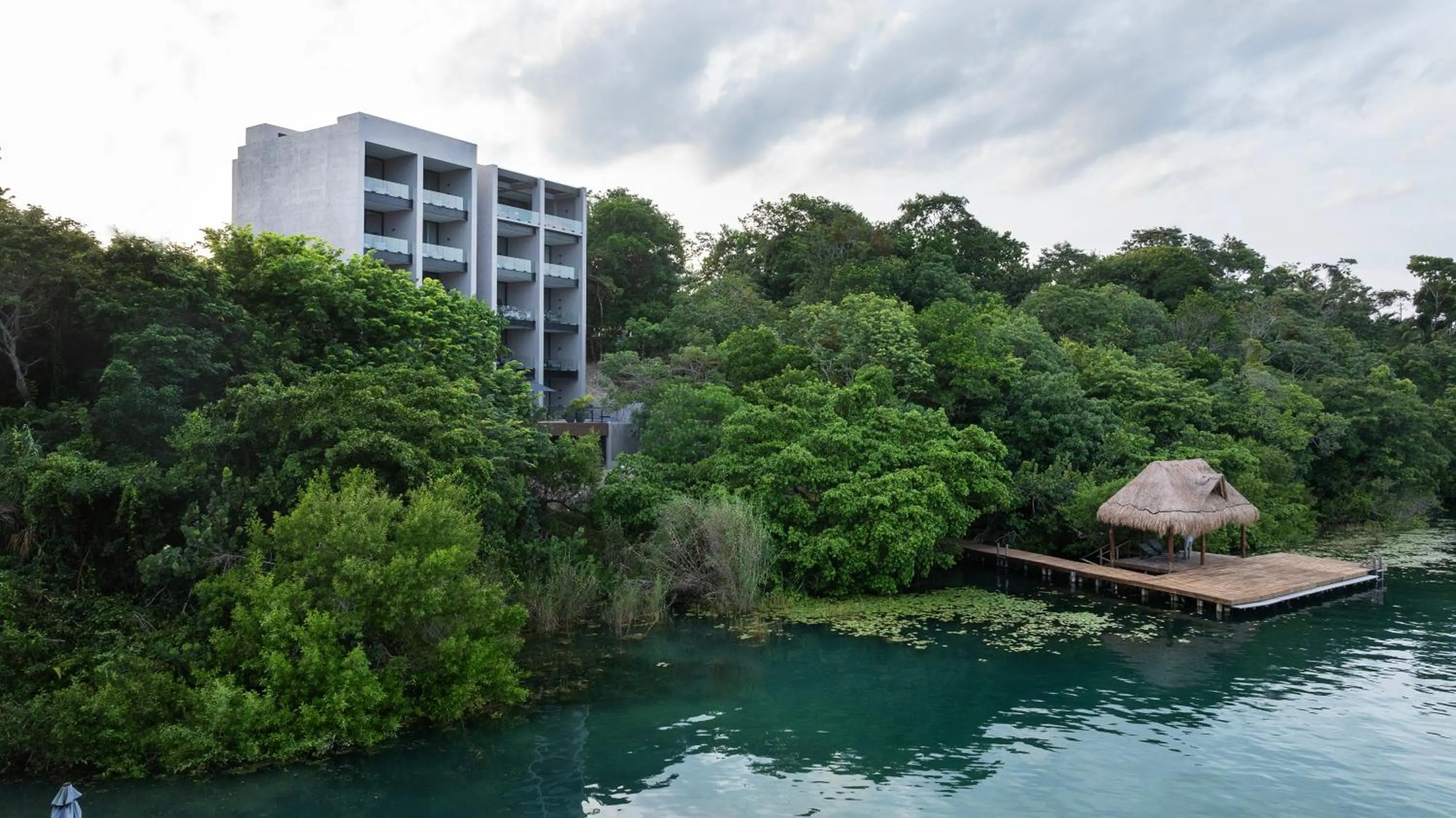 Property building in Amaranto Bacalar Hotel Boutique