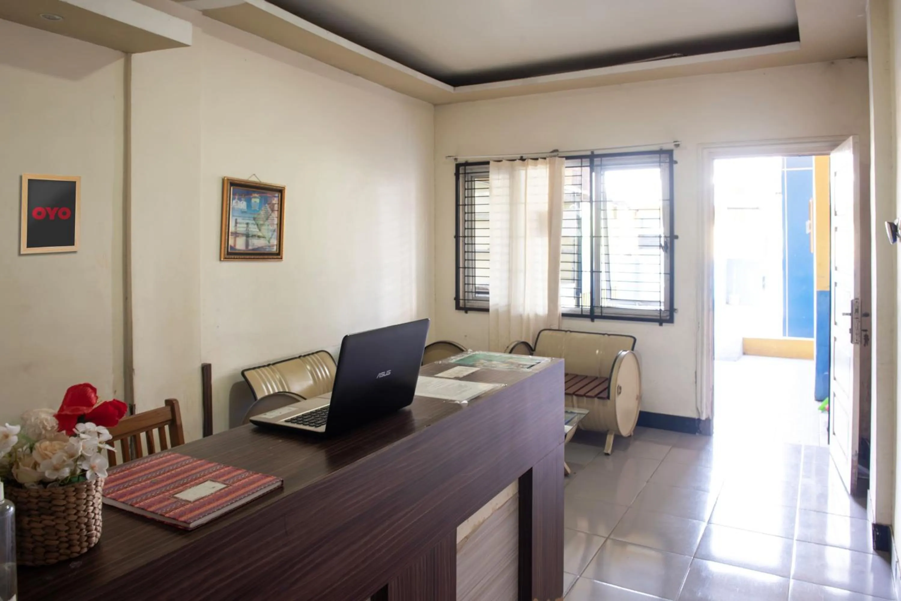Lobby or reception in Hotel O Homestay Puspa Gemilang Syariah