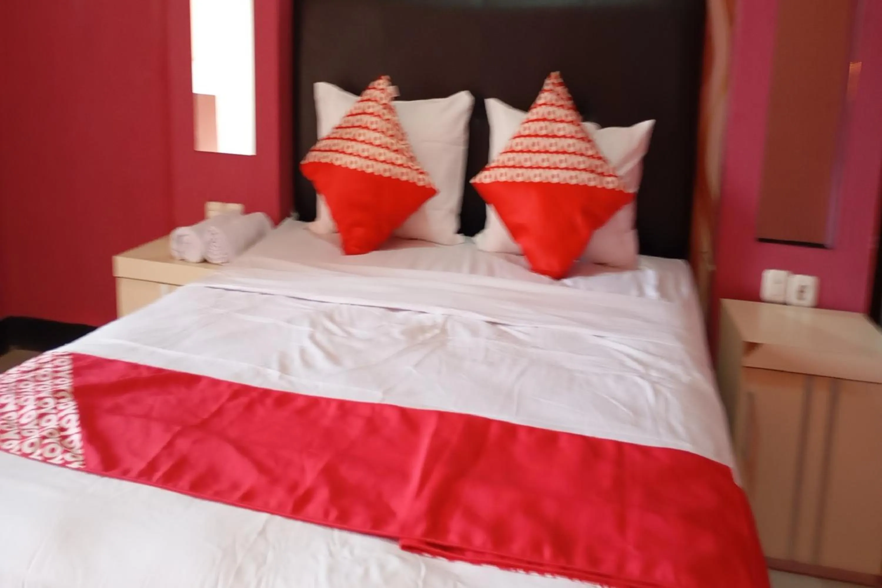 Bedroom, Bed in Hotel O Homestay Puspa Gemilang Syariah