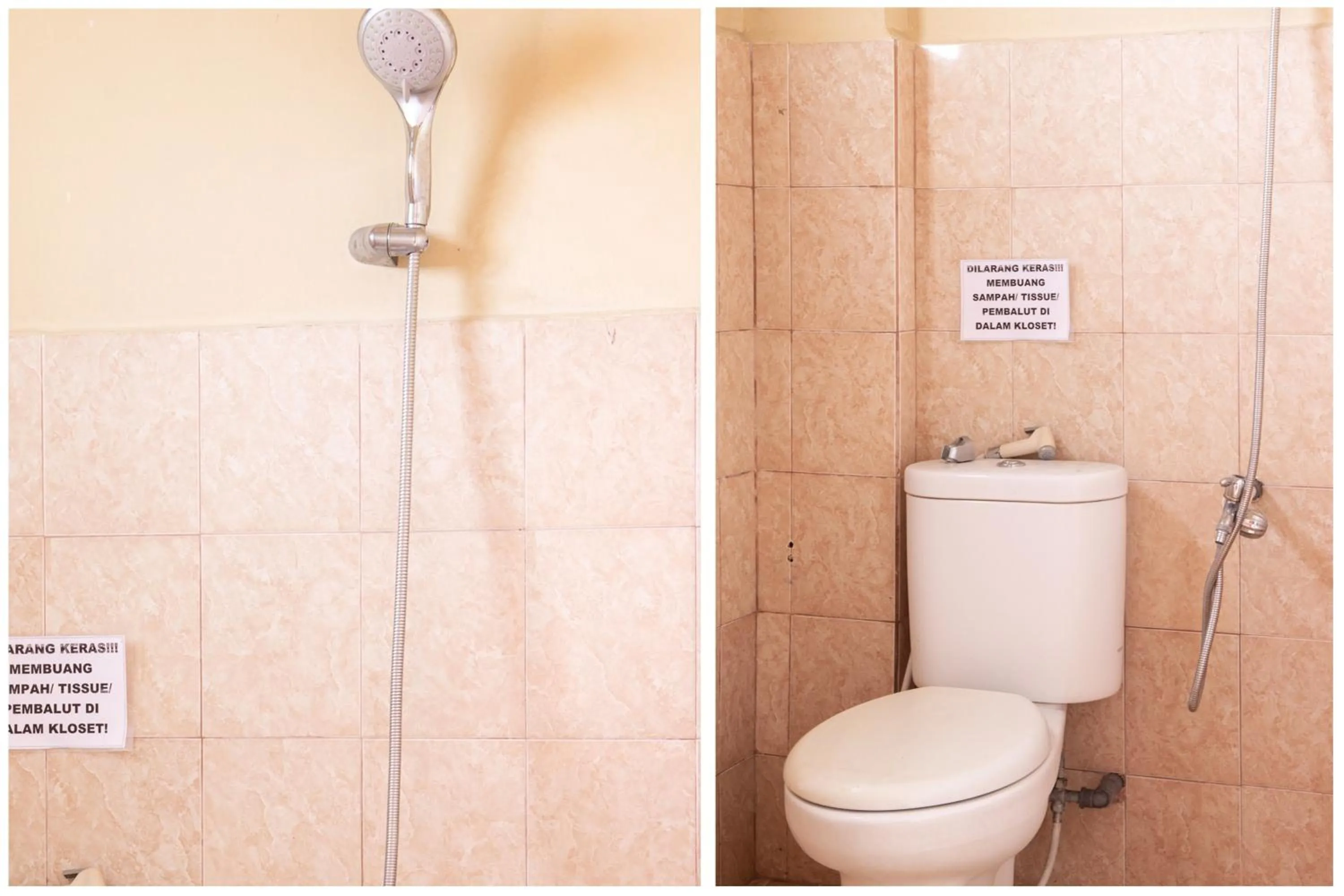 Bathroom in Hotel O Homestay Puspa Gemilang Syariah