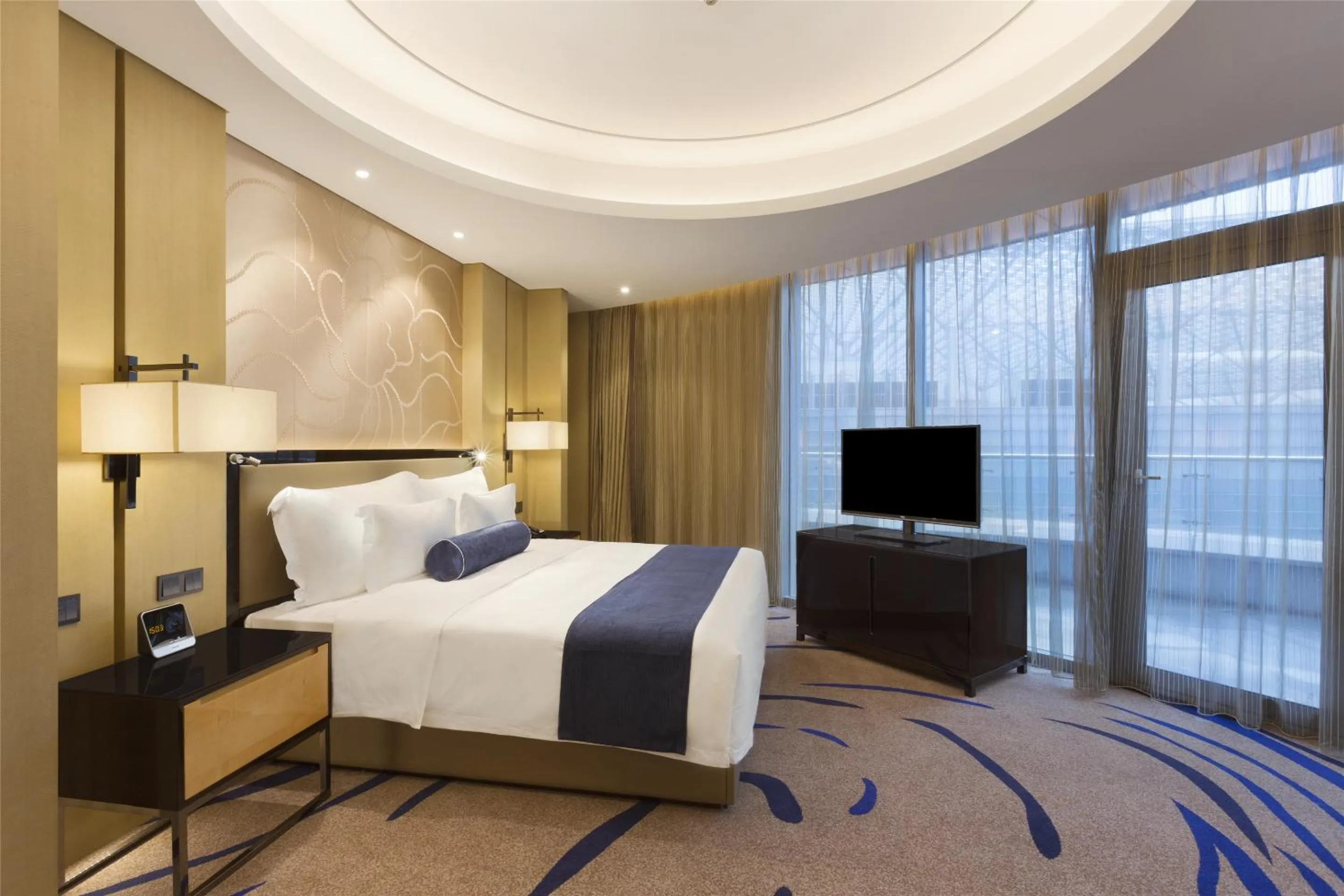 Bedroom, Bed in Wyndham Chongqing Yuelai