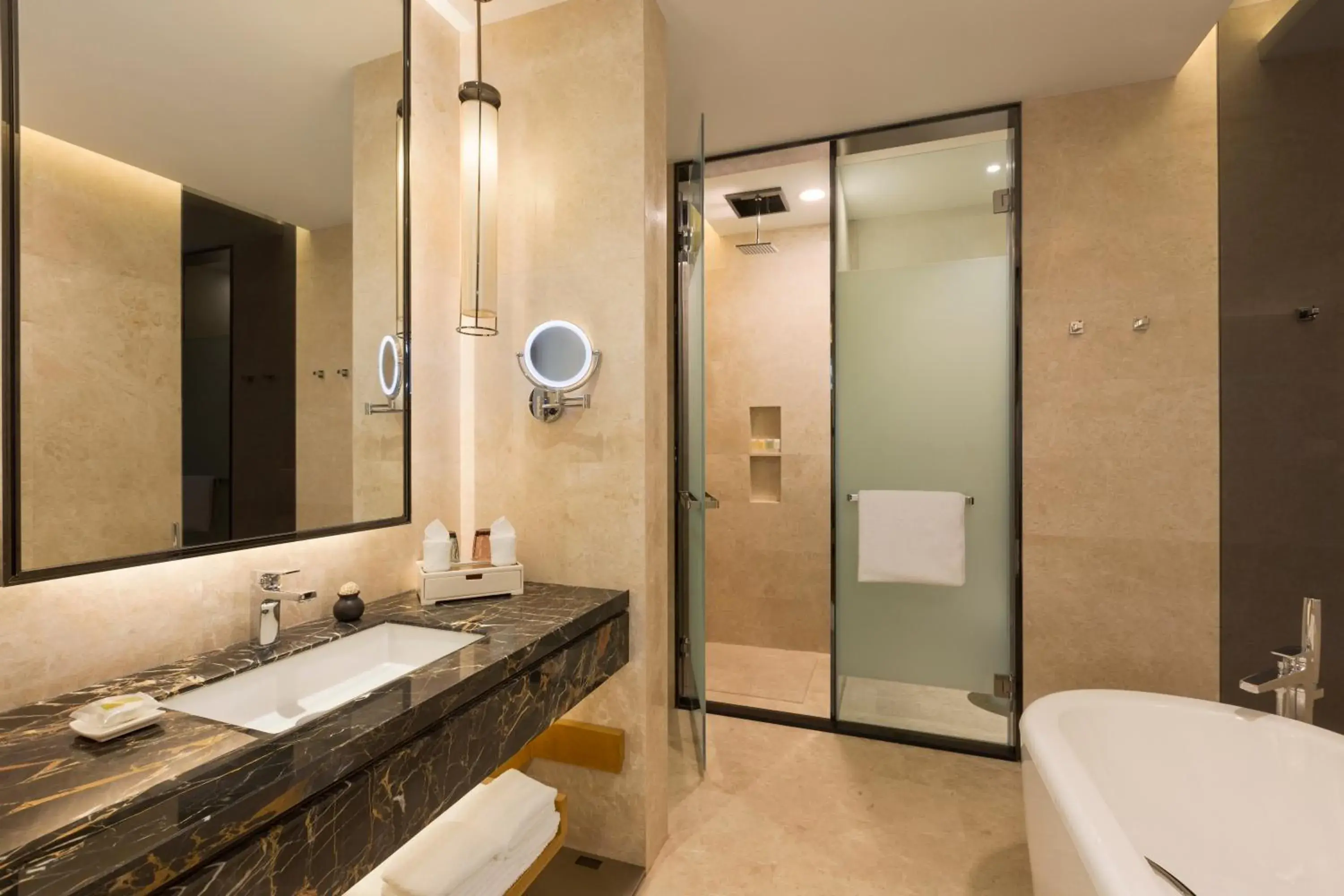 Deluxe Twin Room in Wyndham Chongqing Yuelai Deluxe Twin Room in Wyndham Chongqing Yuelai