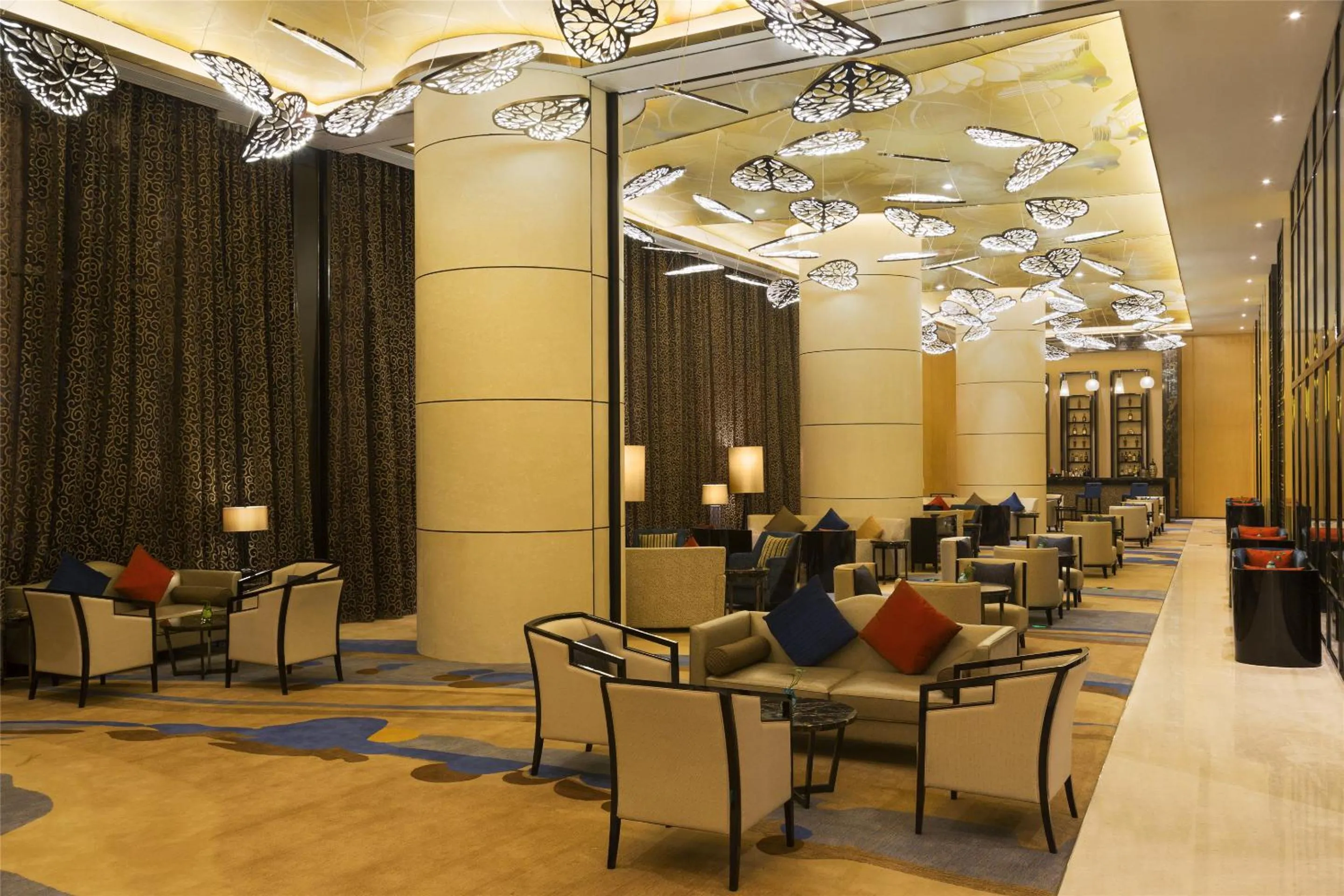 Lounge or bar in Wyndham Chongqing Yuelai