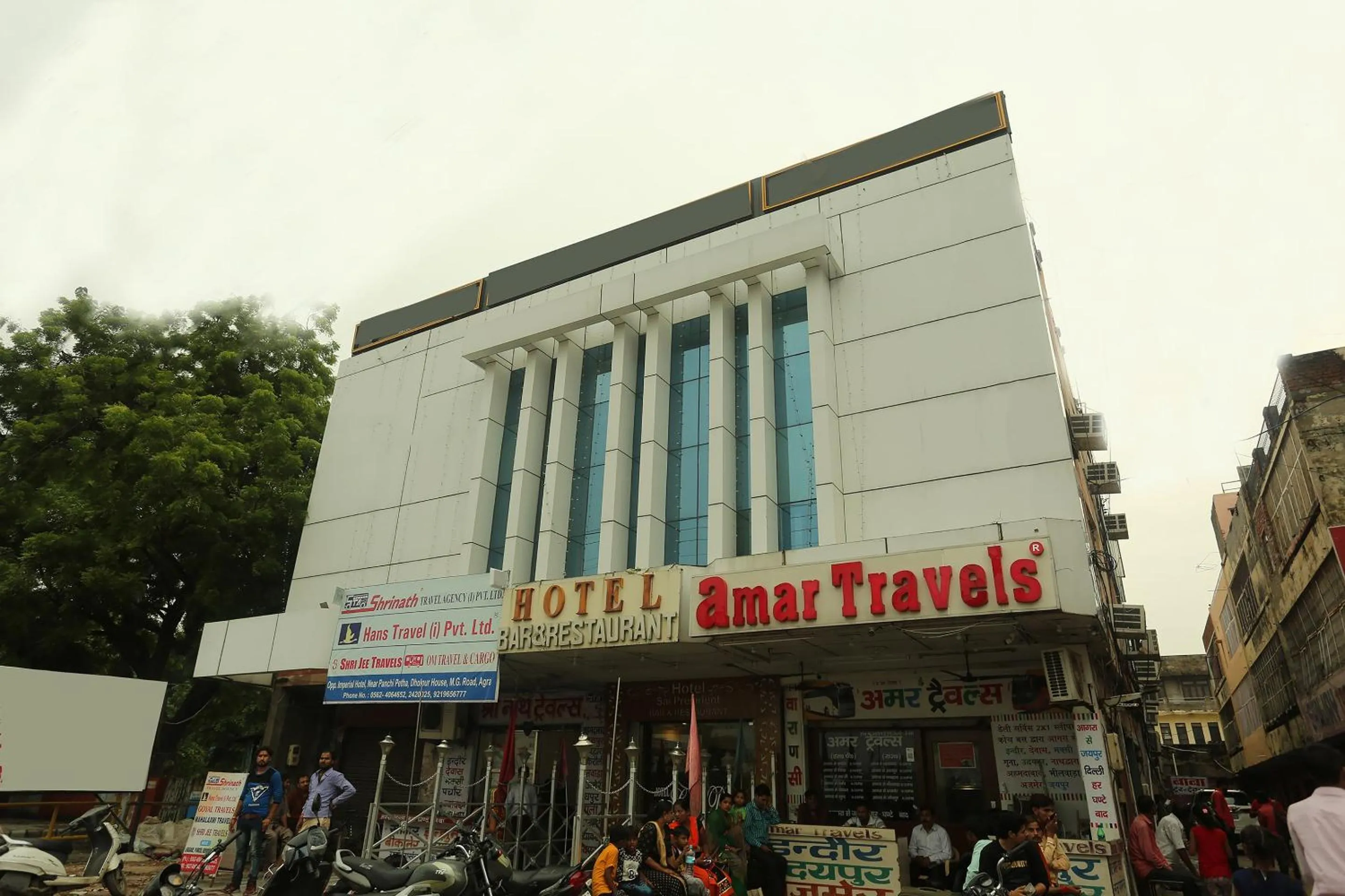 Facade/entrance in Hotel O Sai President