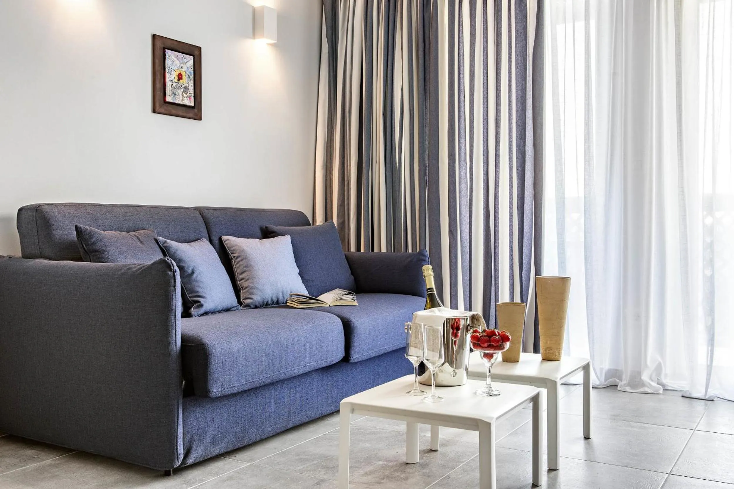 Living room in Mystery Skiathos Luxury Residence