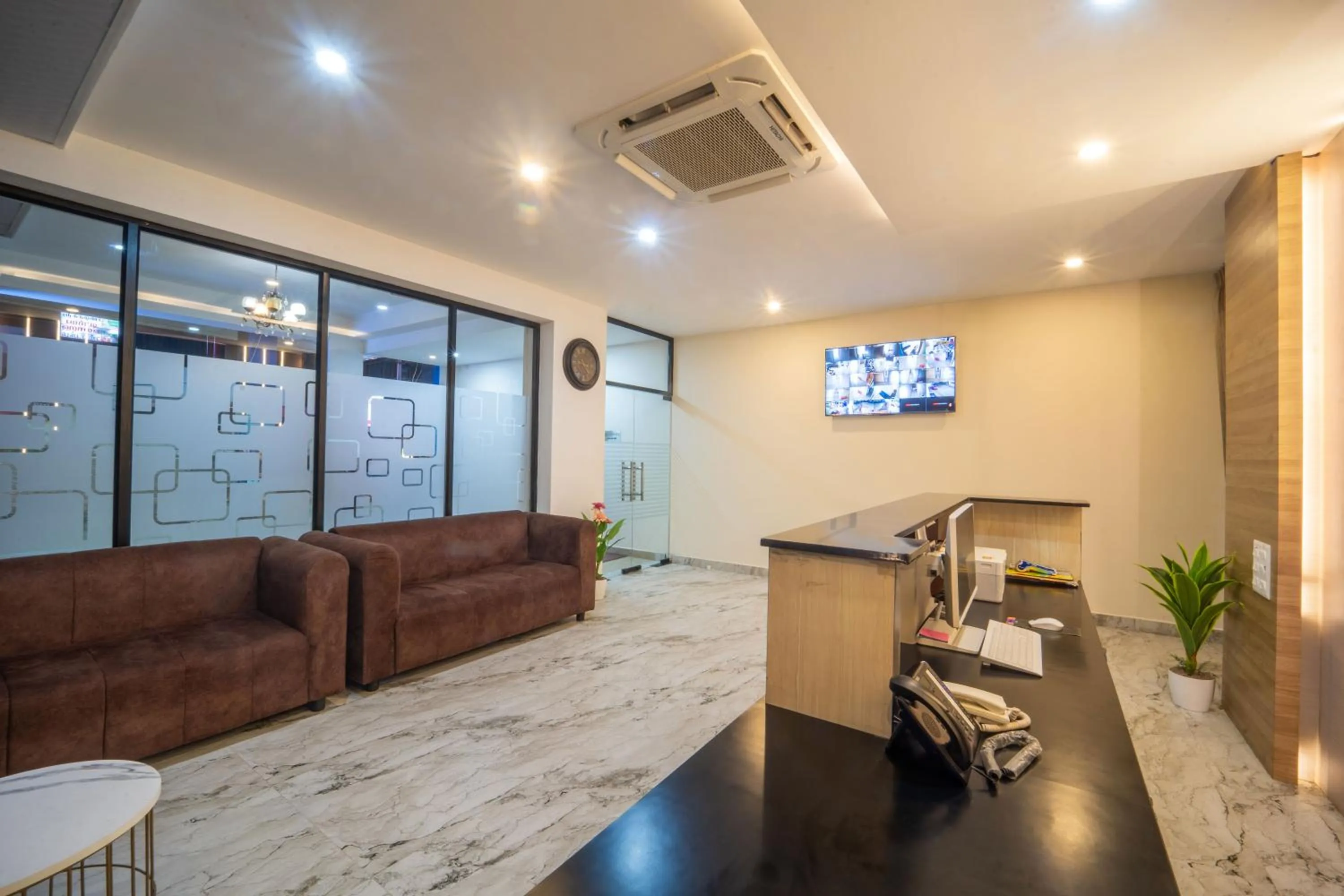 Lobby or reception in VR Paradise - Near SIPCOT Chennai OMR