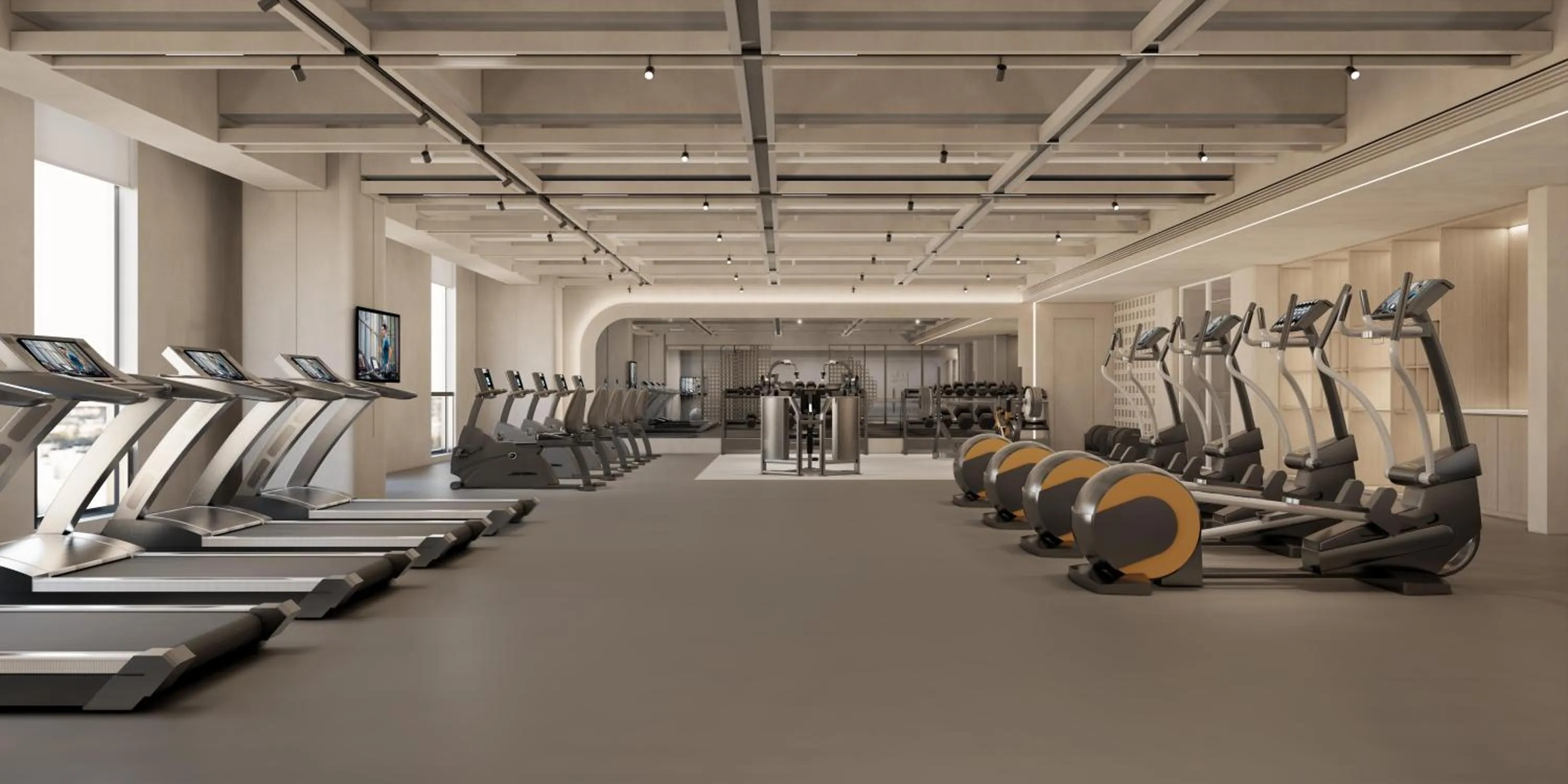 Fitness centre/facilities in Ascott Fengyishan Shenzhen