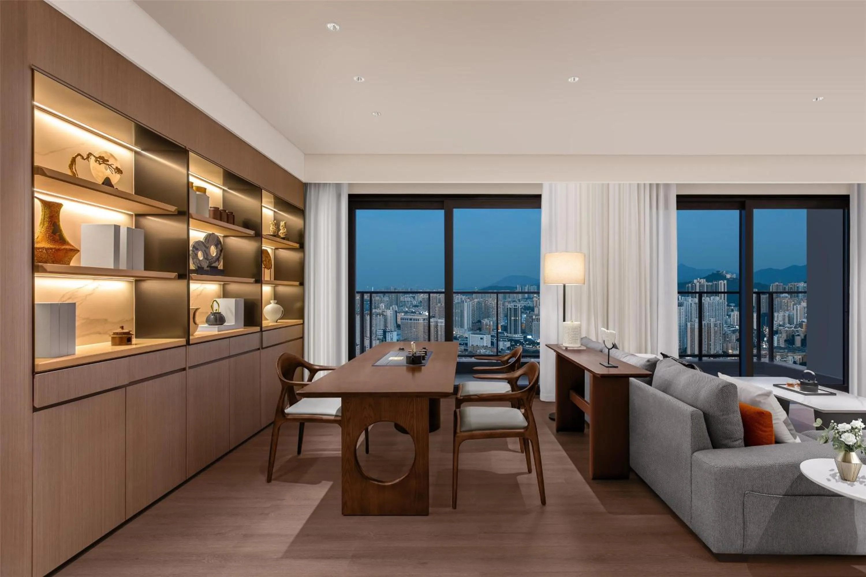 Bedroom in Ascott Fengyishan Shenzhen