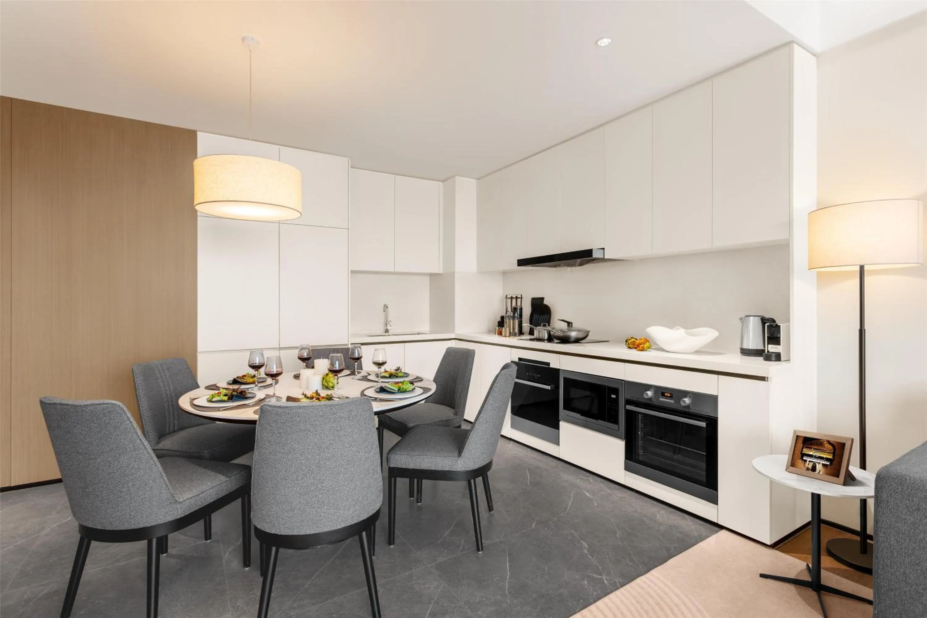 Kitchen or kitchenette in Ascott Fengyishan Shenzhen