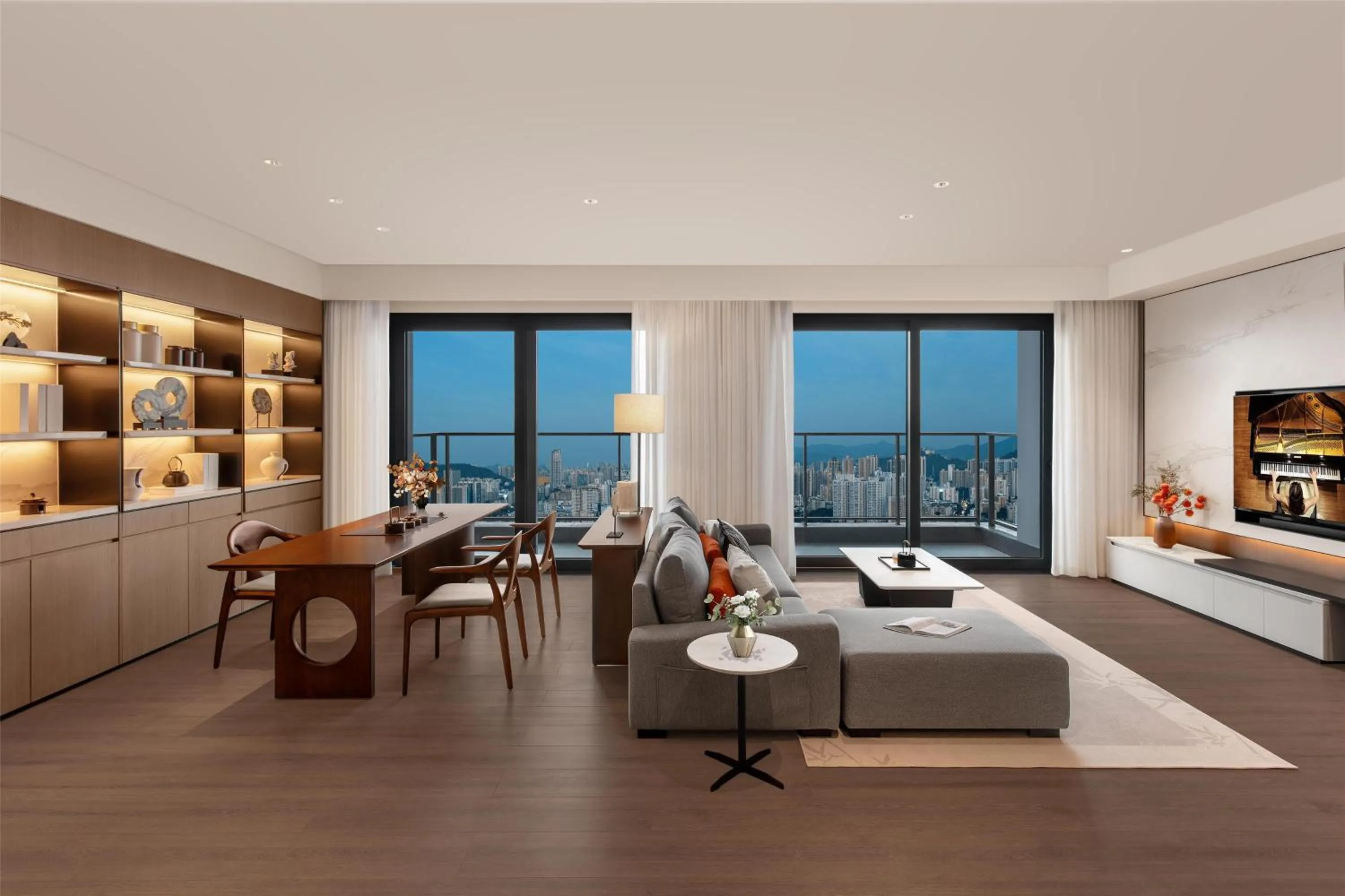Bedroom in Ascott Fengyishan Shenzhen