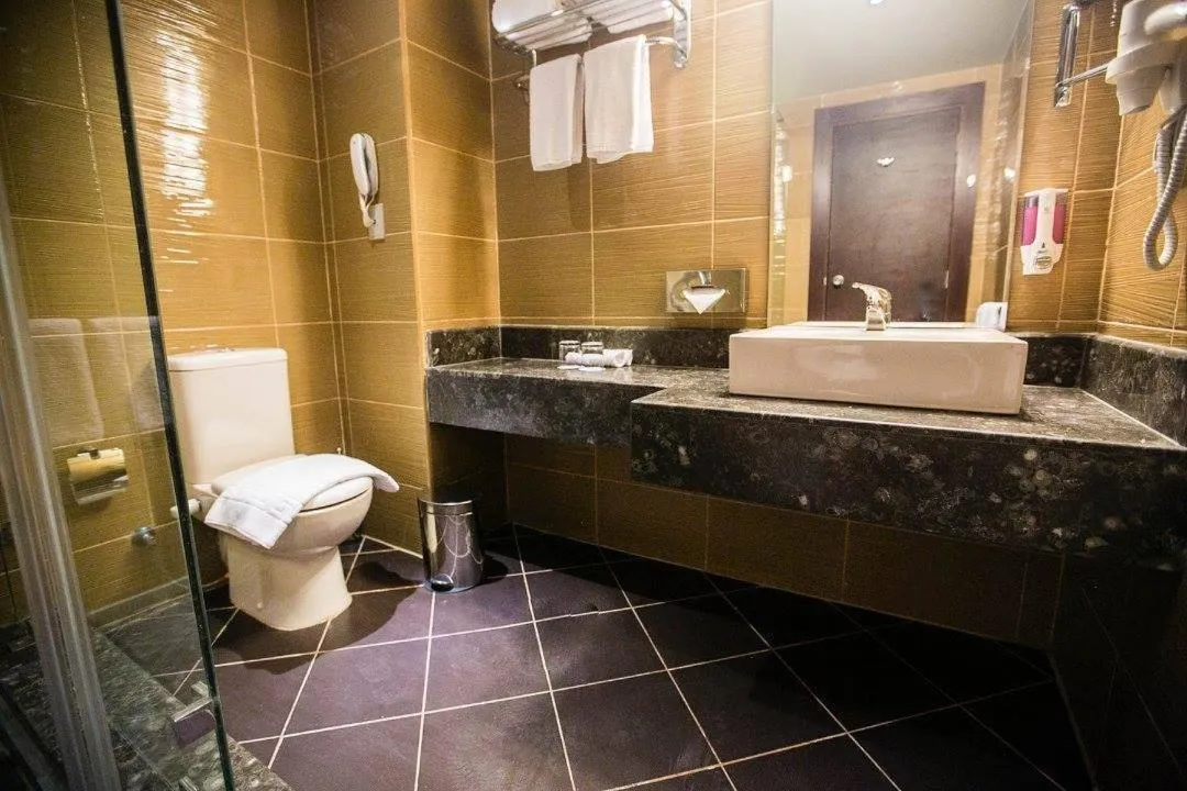 Bathroom in La Rosa Boho Aqua park Hotel