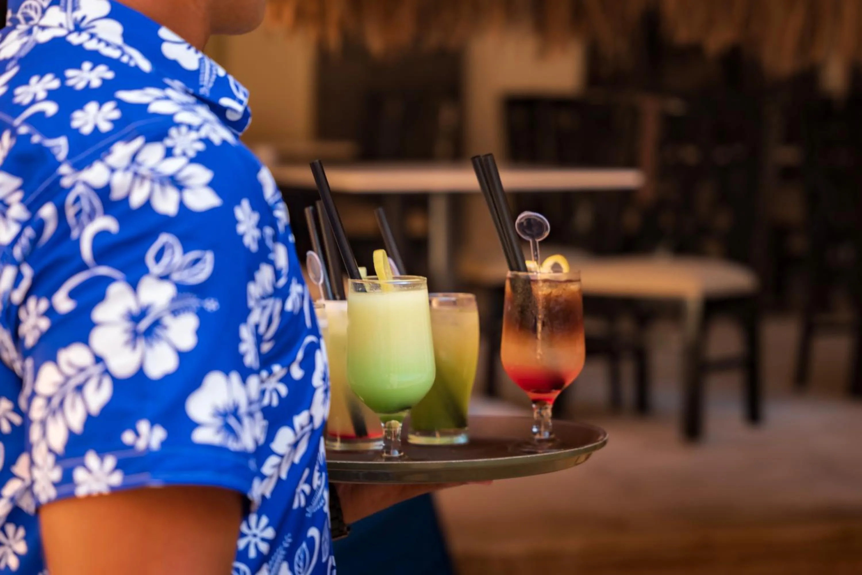 Drinks in La Rosa Boho Aqua park Hotel