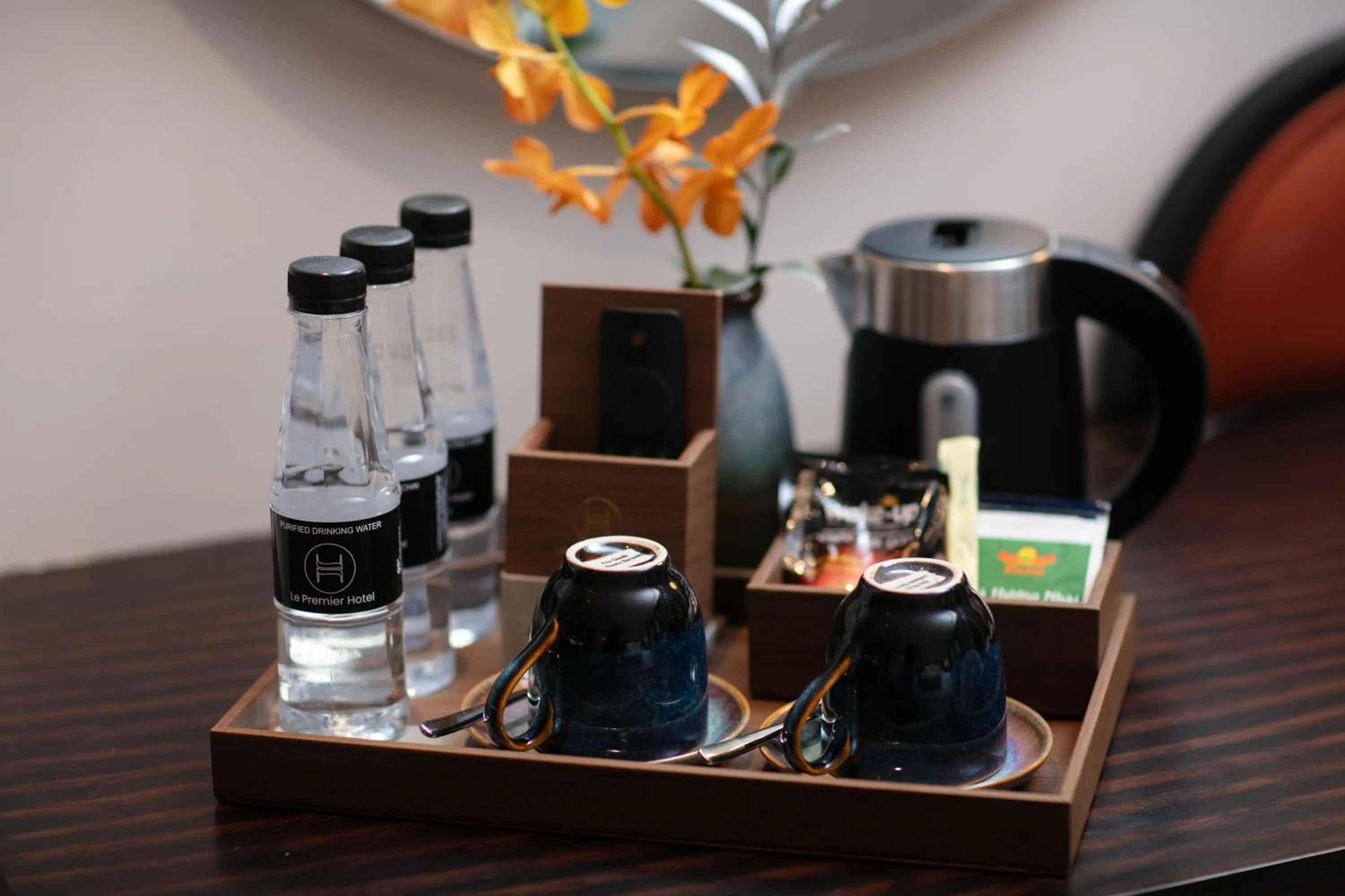 Coffee/tea facilities in Le Premier Hotel & Rooftop Bar