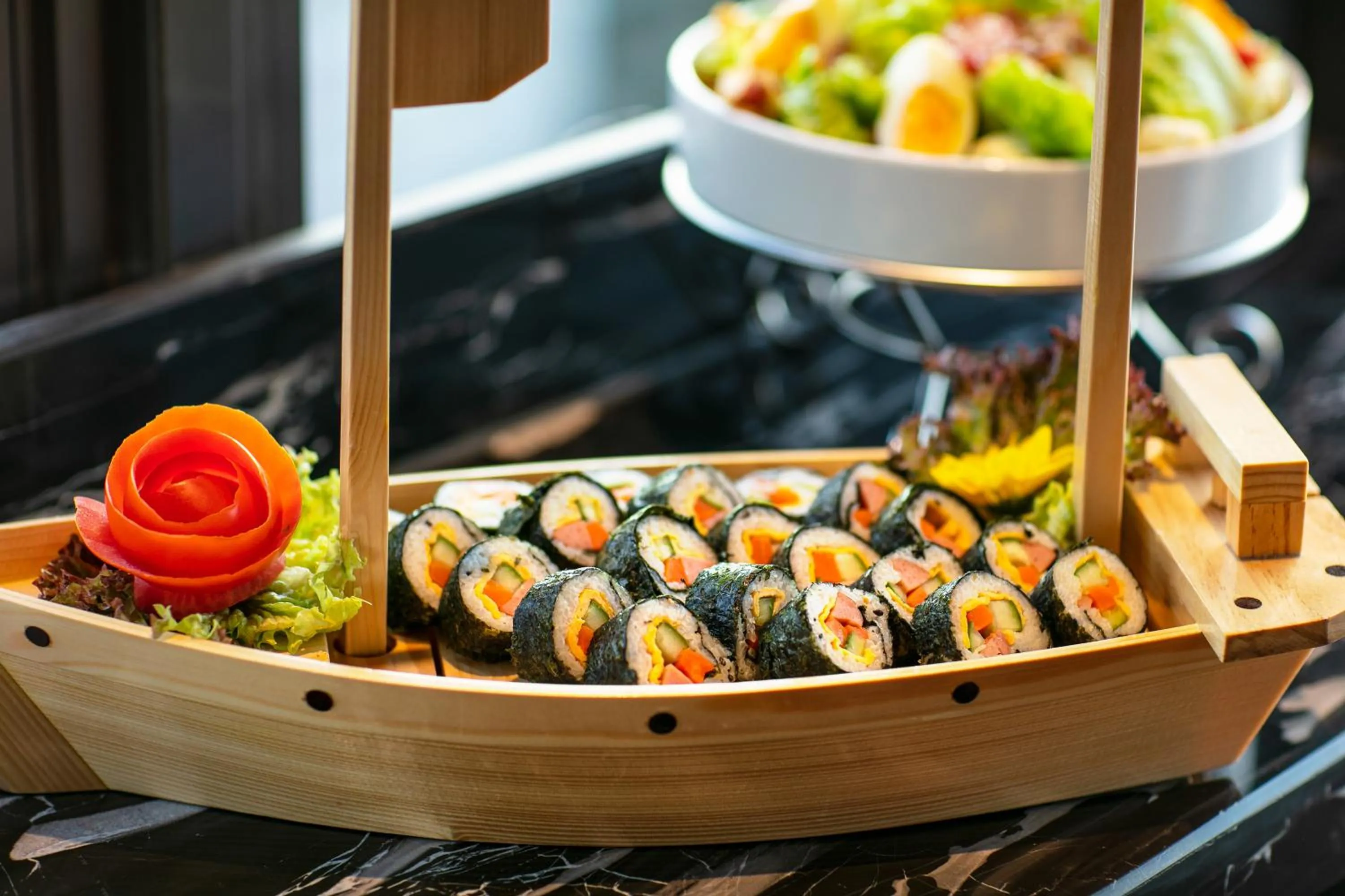 Breakfast in Le Premier Hotel & Rooftop Bar