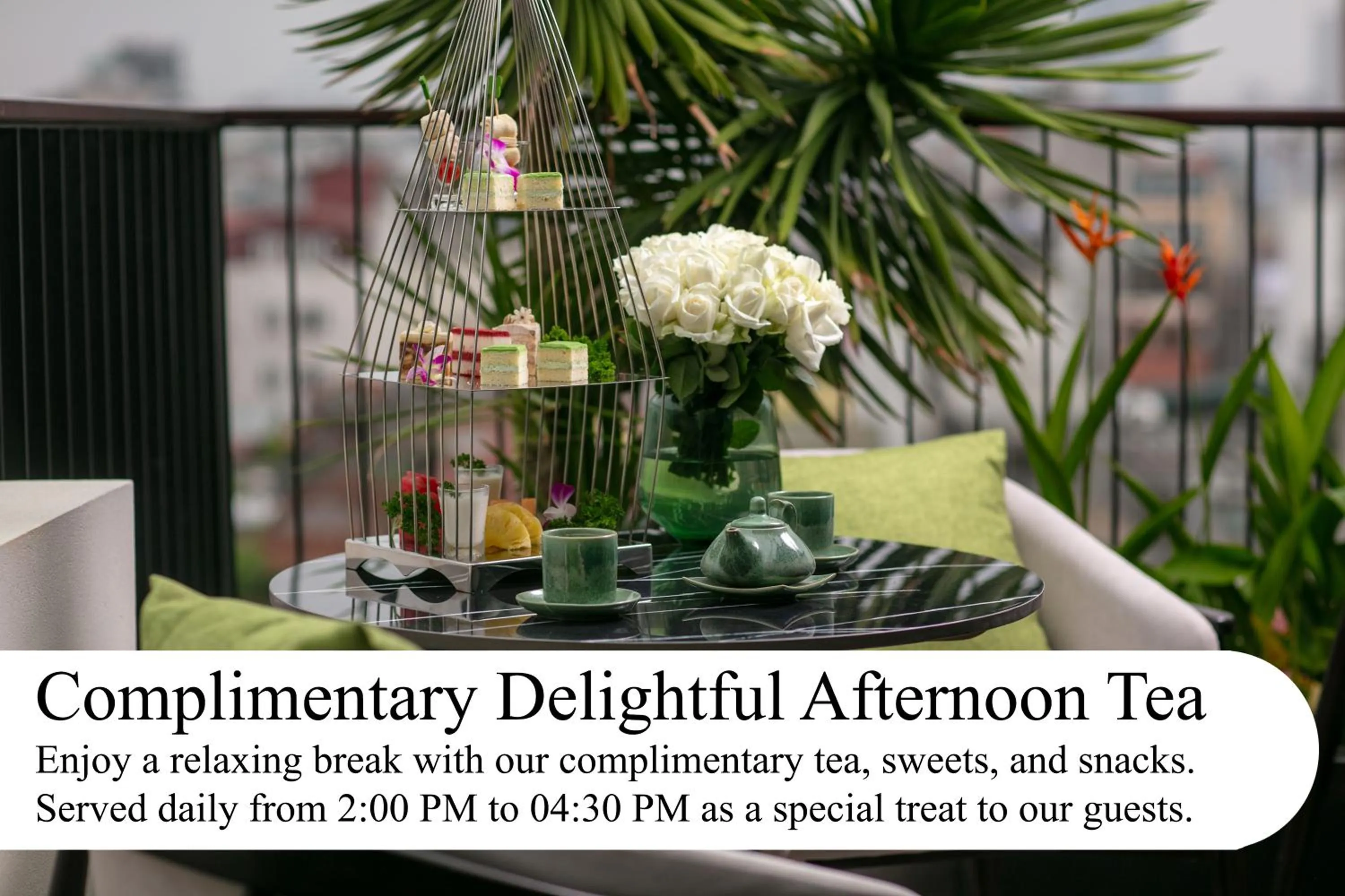 Food in Le Premier Hotel & Rooftop Bar