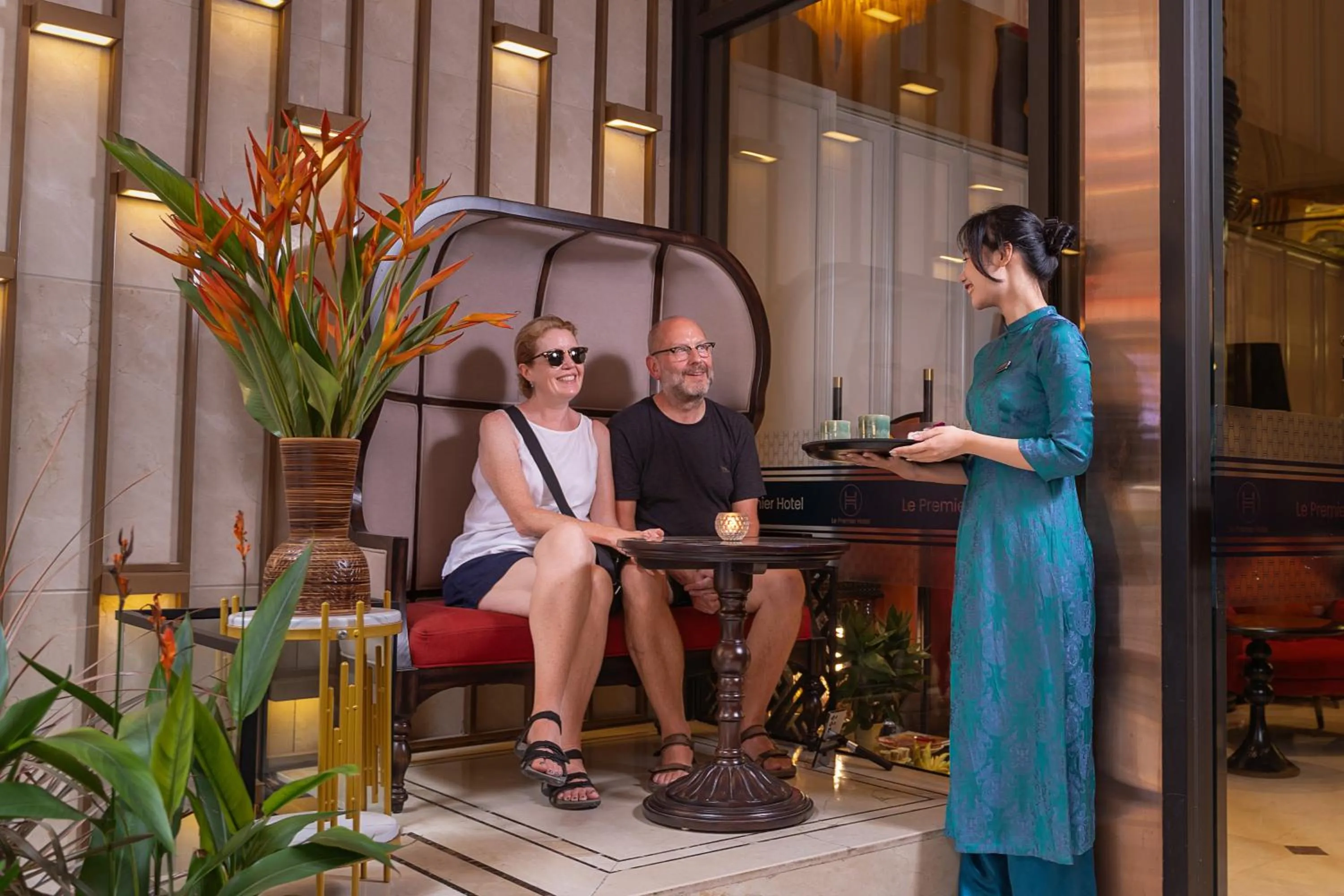 Staff in Le Premier Hotel & Rooftop Bar