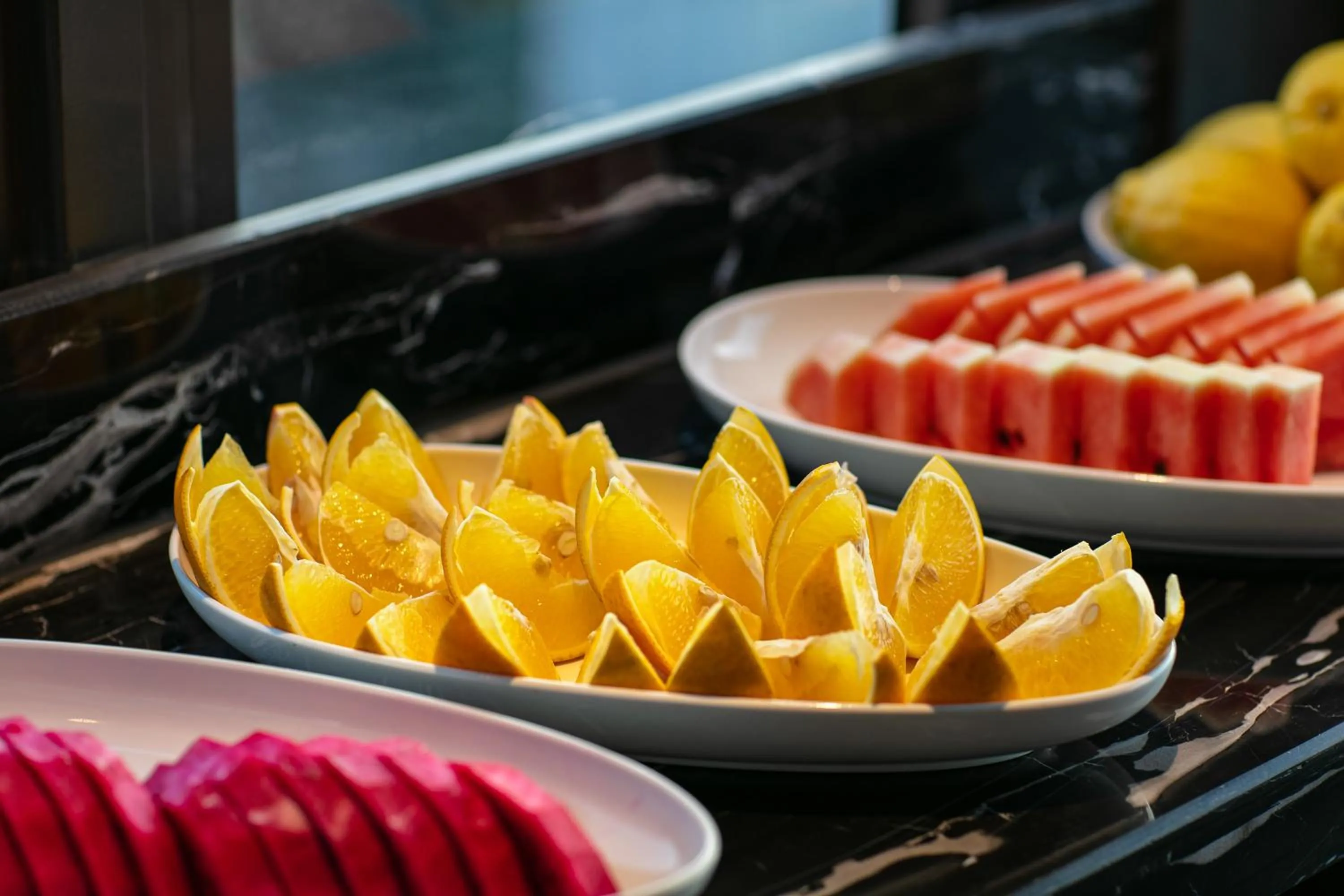 Breakfast in Le Premier Hotel & Rooftop Bar