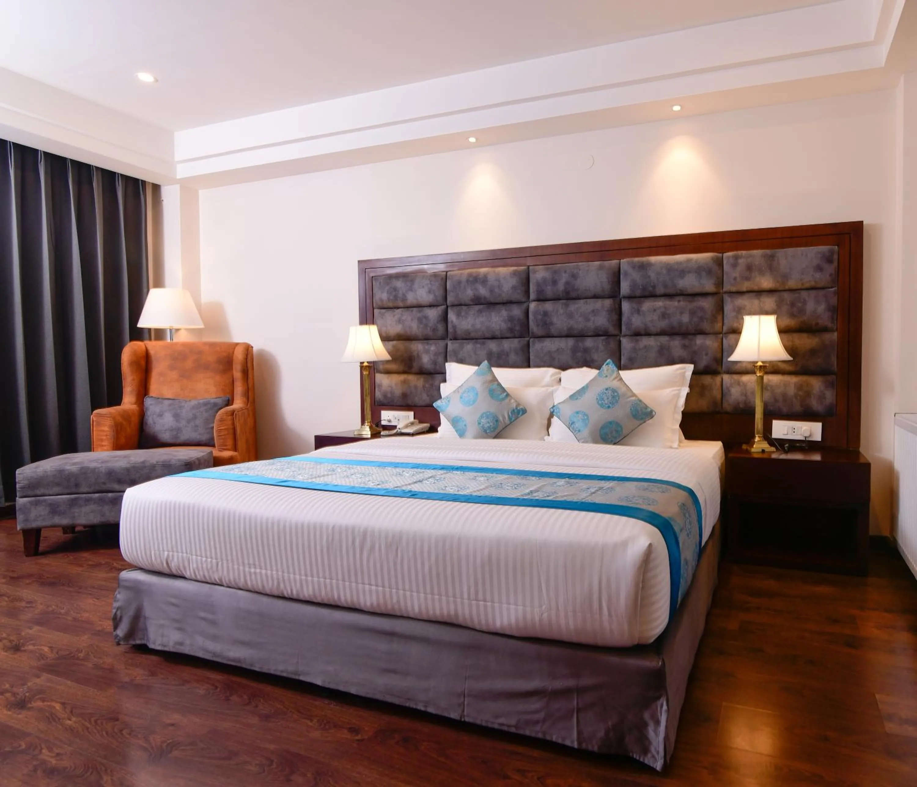 Bed in Tsokar Retreat