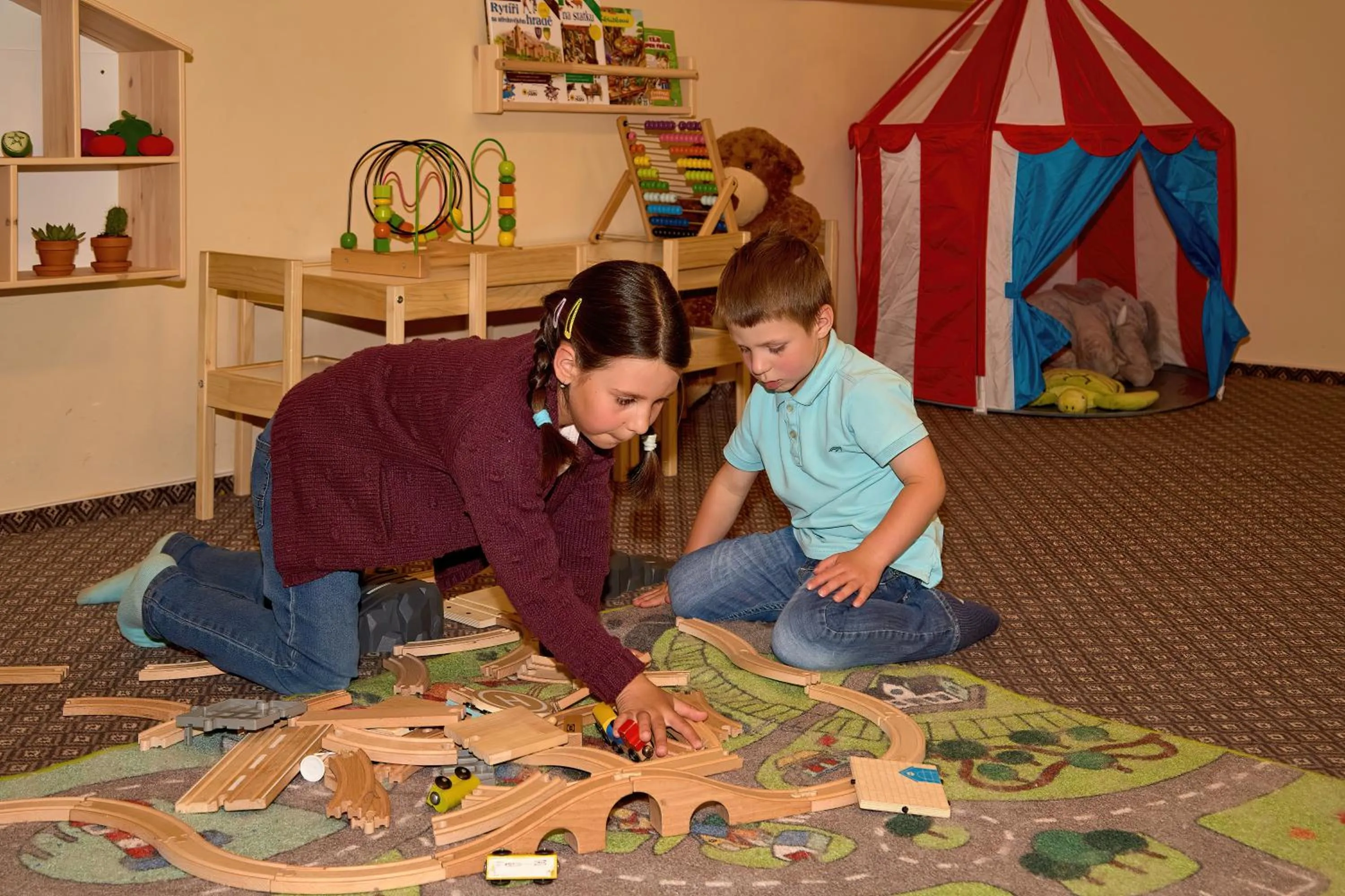 Kids's club in Hotel Tetřeví Boudy