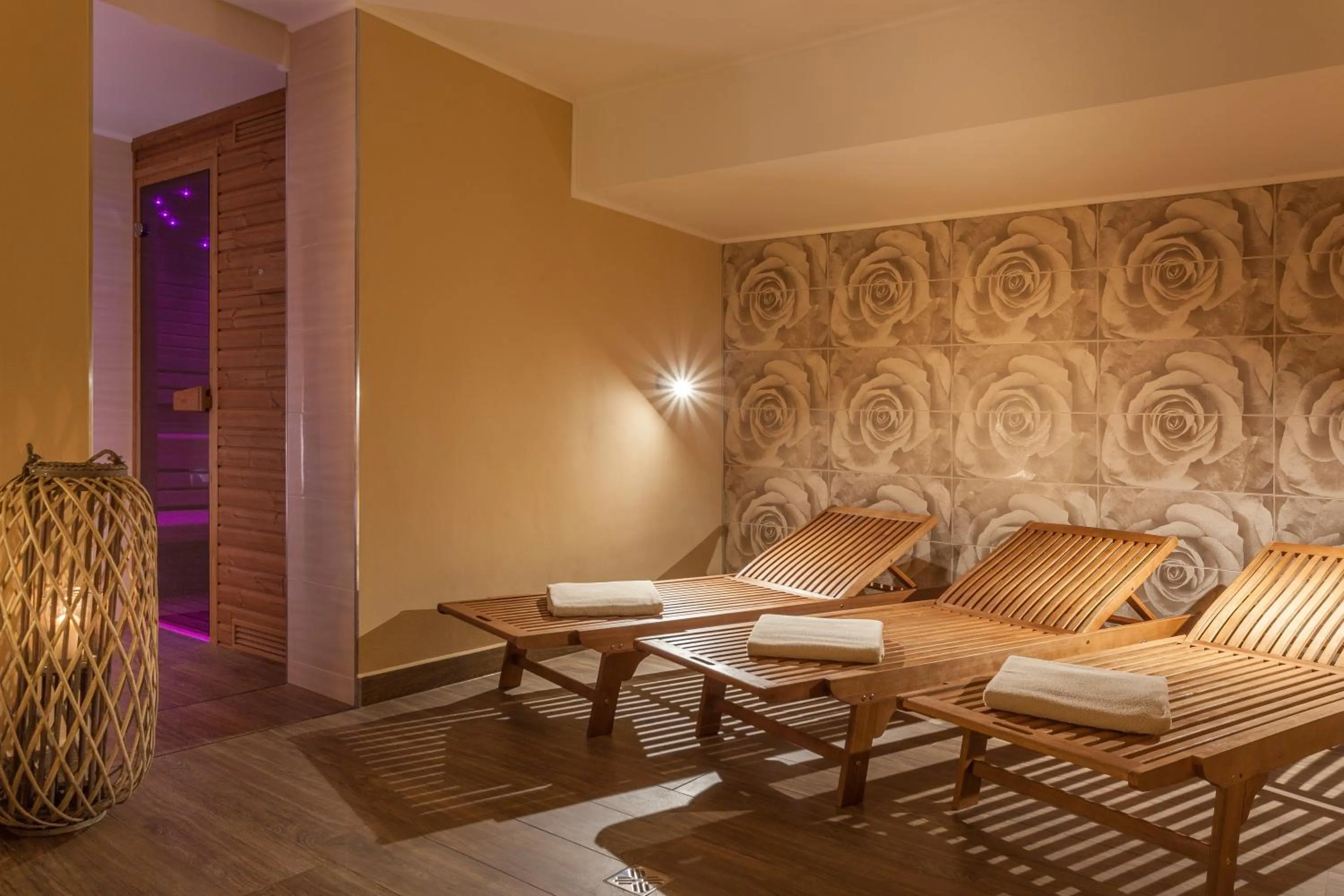 Sauna in Hotel Tetřeví Boudy