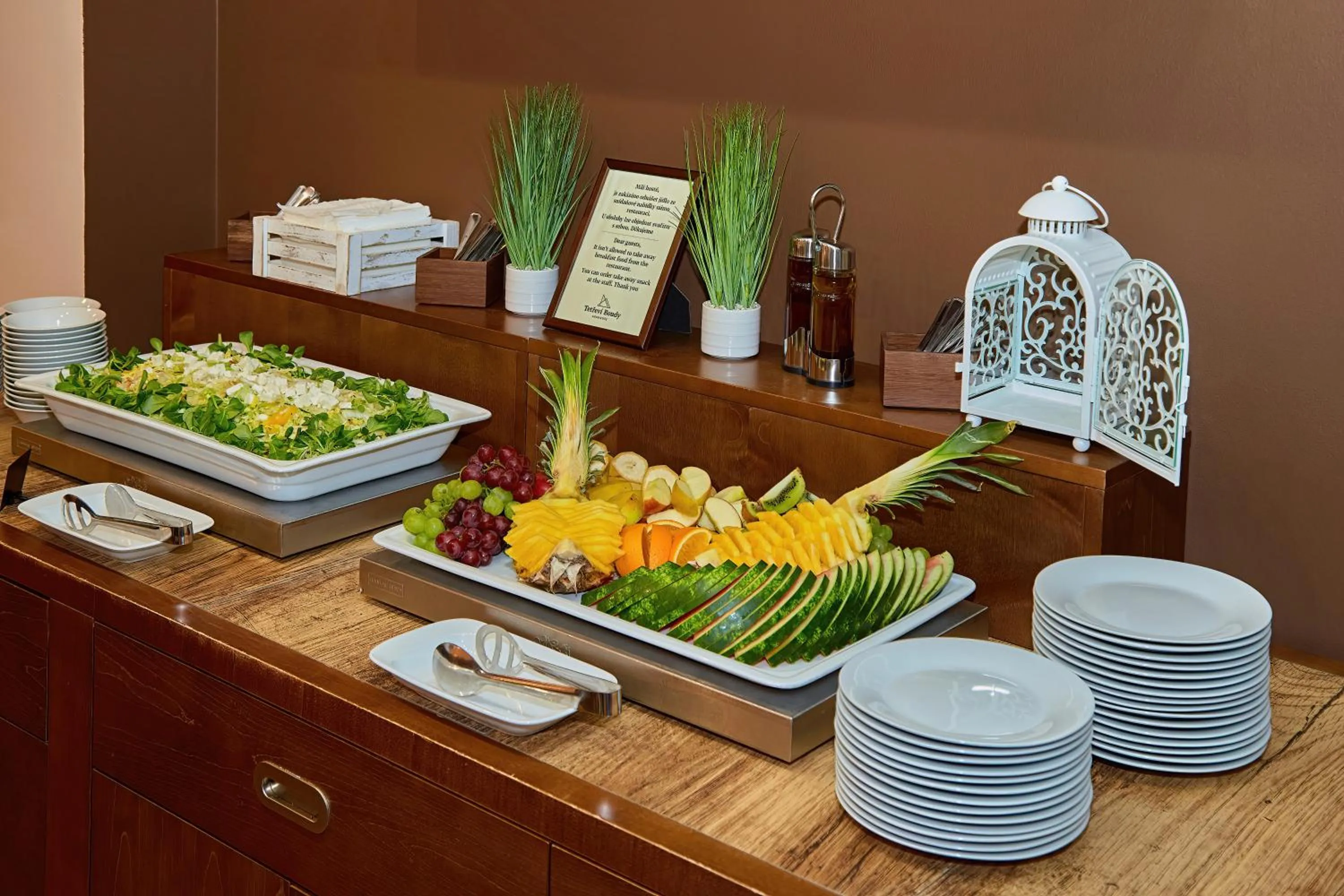 Food in Hotel Tetřeví Boudy