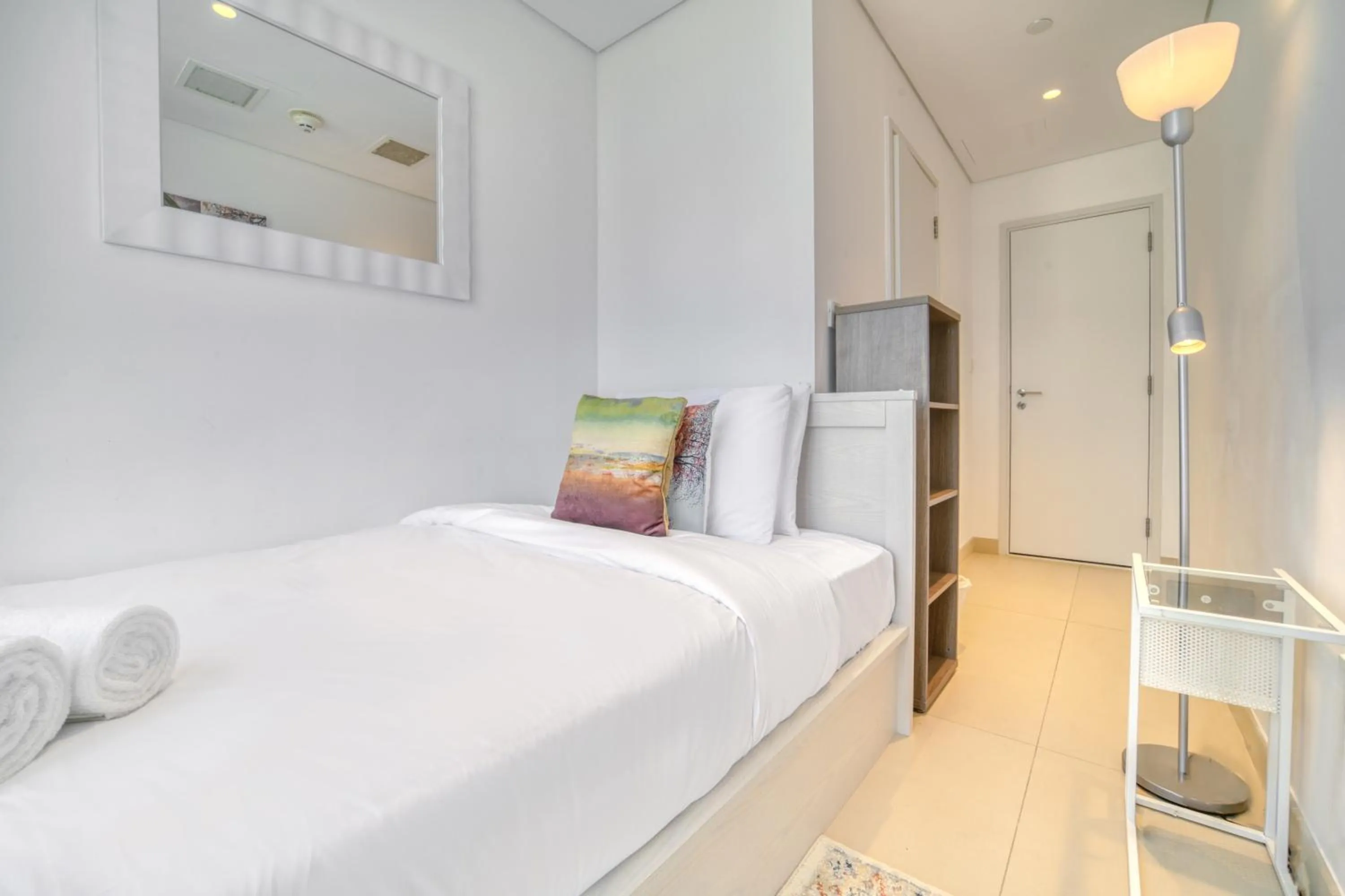 Bed in Shadow Of The Sun by Lagom