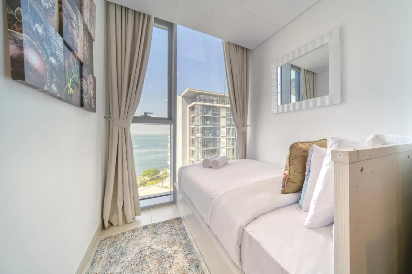 Bed in Shadow Of The Sun by Lagom