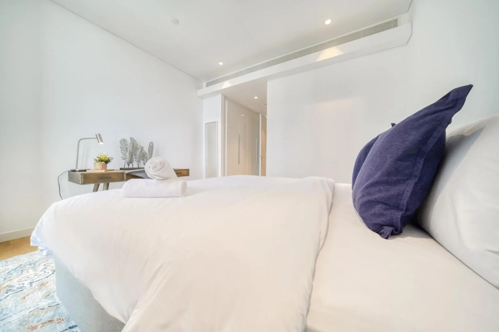 Bed in Shadow Of The Sun by Lagom