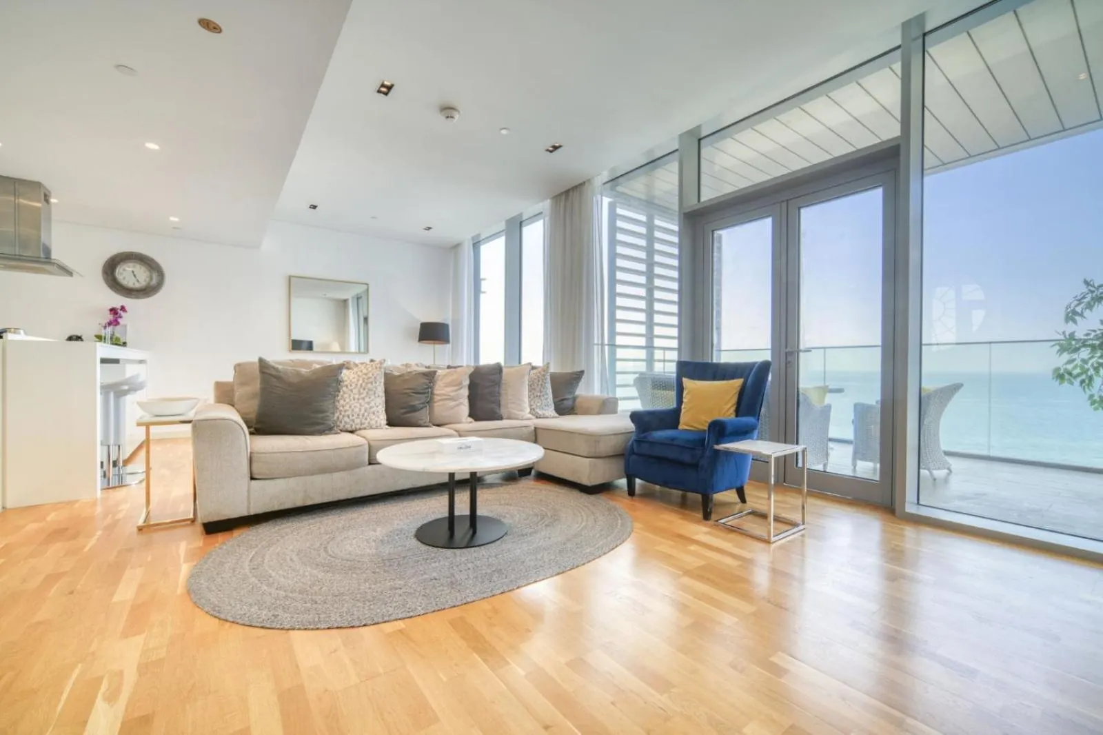 Seating area in Shadow Of The Sun by Lagom